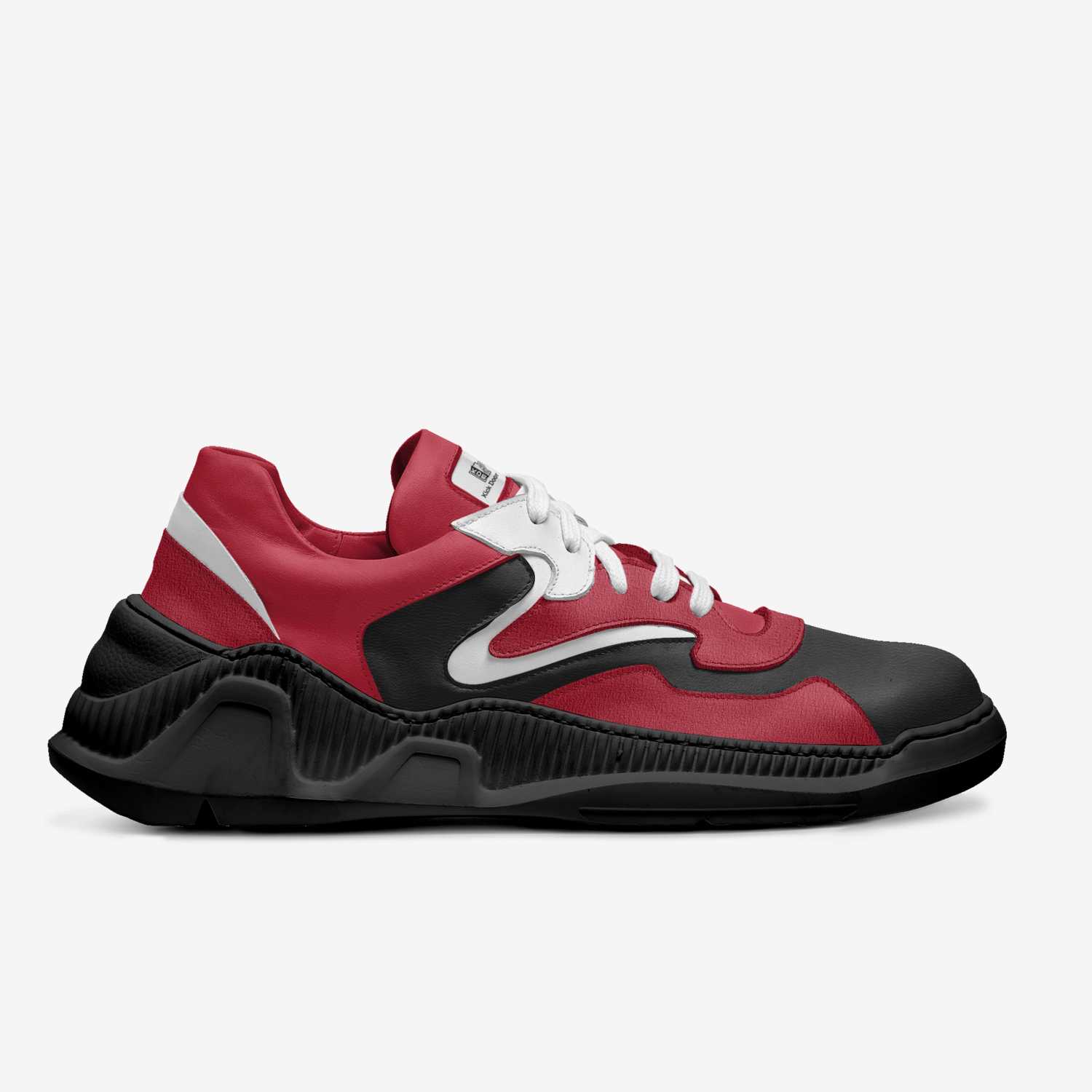 KickDoorKicks-R custom made in Italy shoes by Kameryn Clavon | Side view