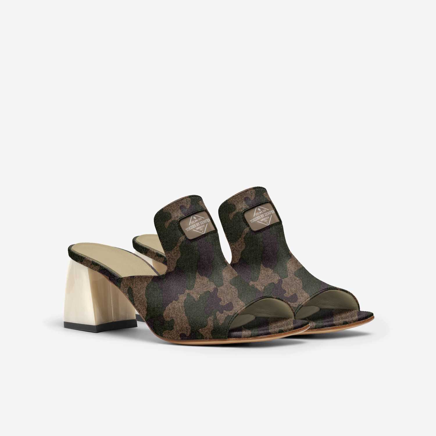 TOEZIES BY ZENFENI custom made in Italy shoes by Jahi Ali-bey | Double view