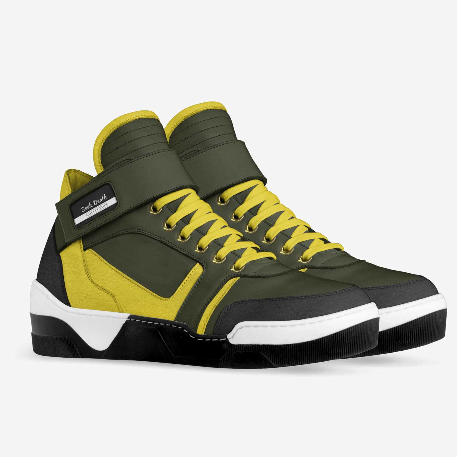 Seek Death custom made in Italy shoes by Mark Evans | Double view