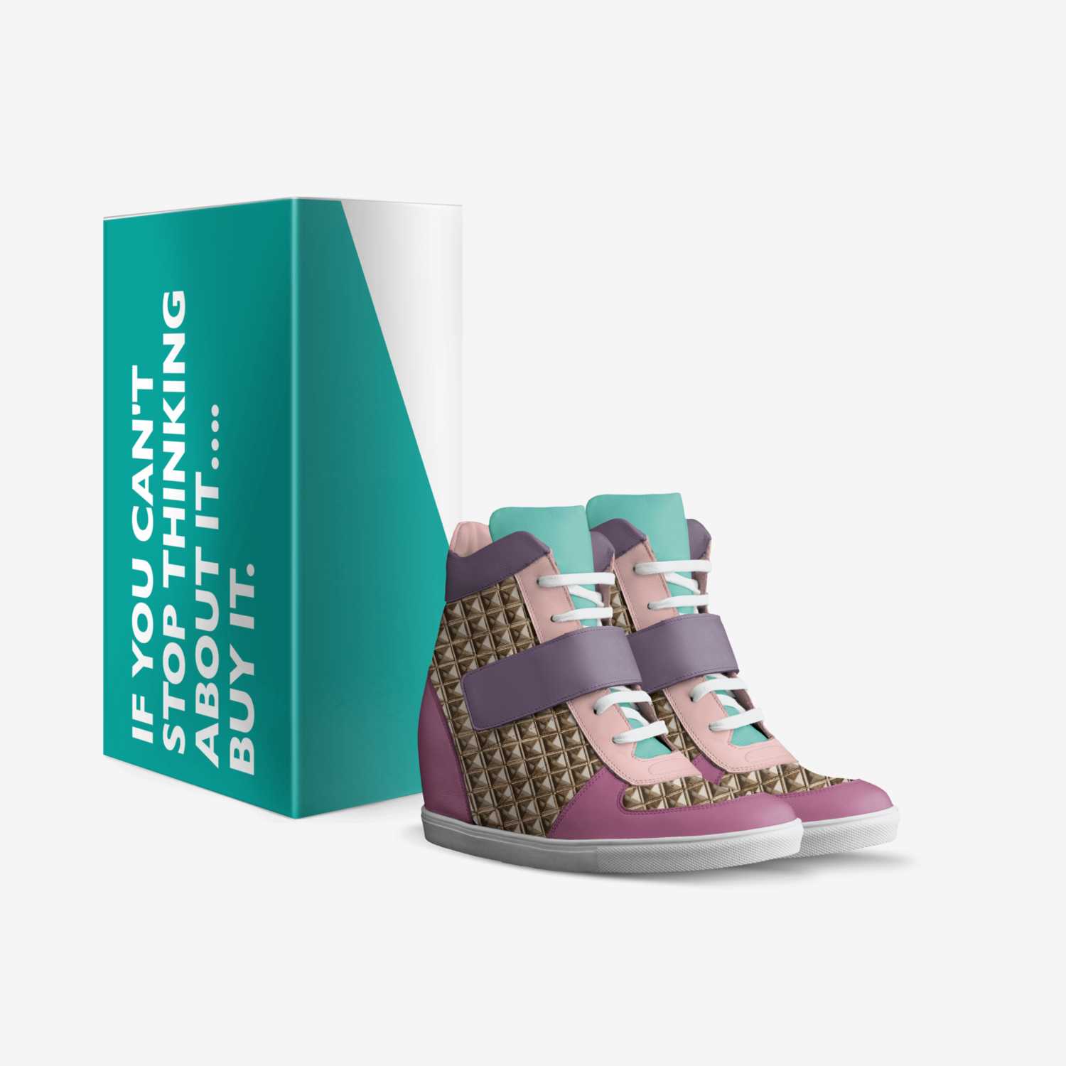 Kenosha's  custom made in Italy shoes by Dangela K Ferguson | Box view
