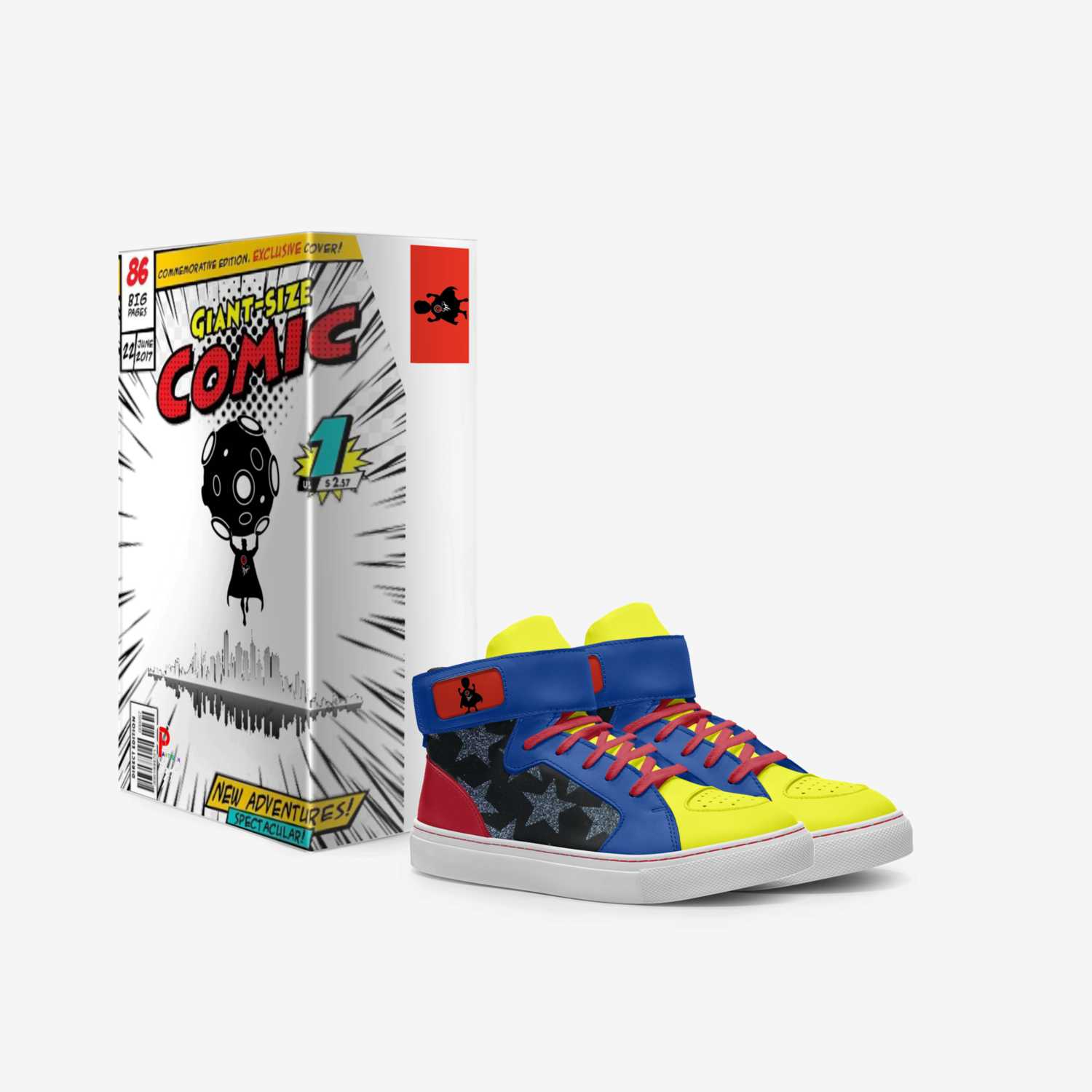 UP UP AND AWAY custom made in Italy shoes by Rafael Rivera | Box view