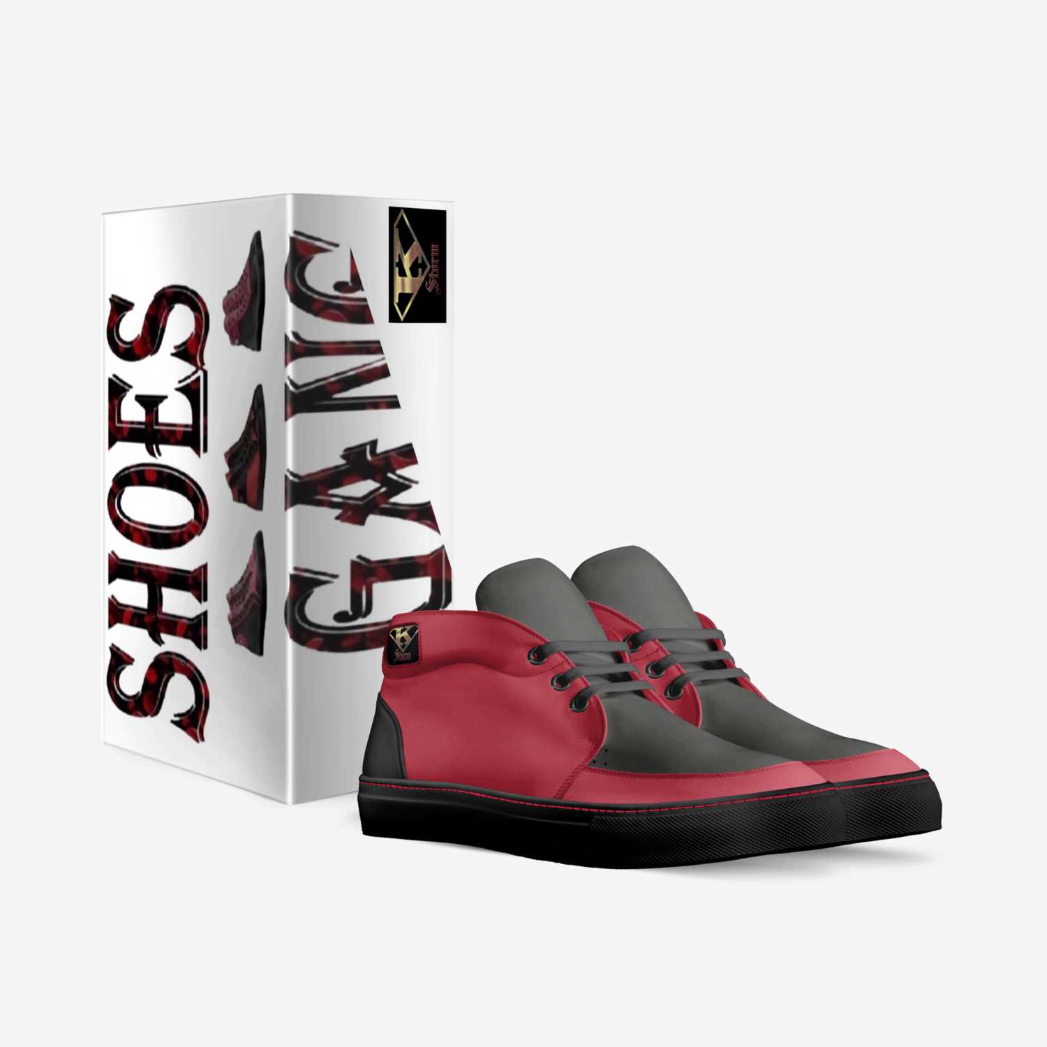 Super K Storm custom made in Italy shoes by Kenthany Murphy | Box view