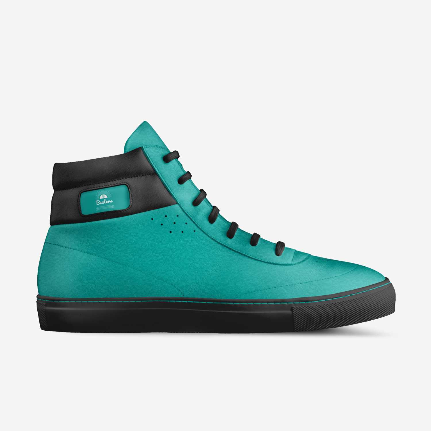 Beaters custom made in Italy shoes by Chinyere Okereke | Side view
