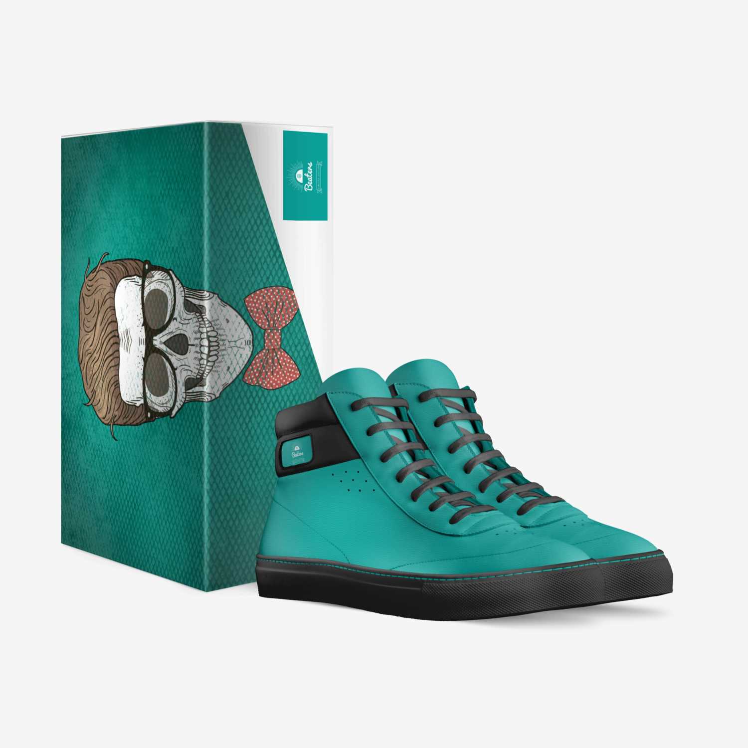 Beaters custom made in Italy shoes by Chinyere Okereke | Box view