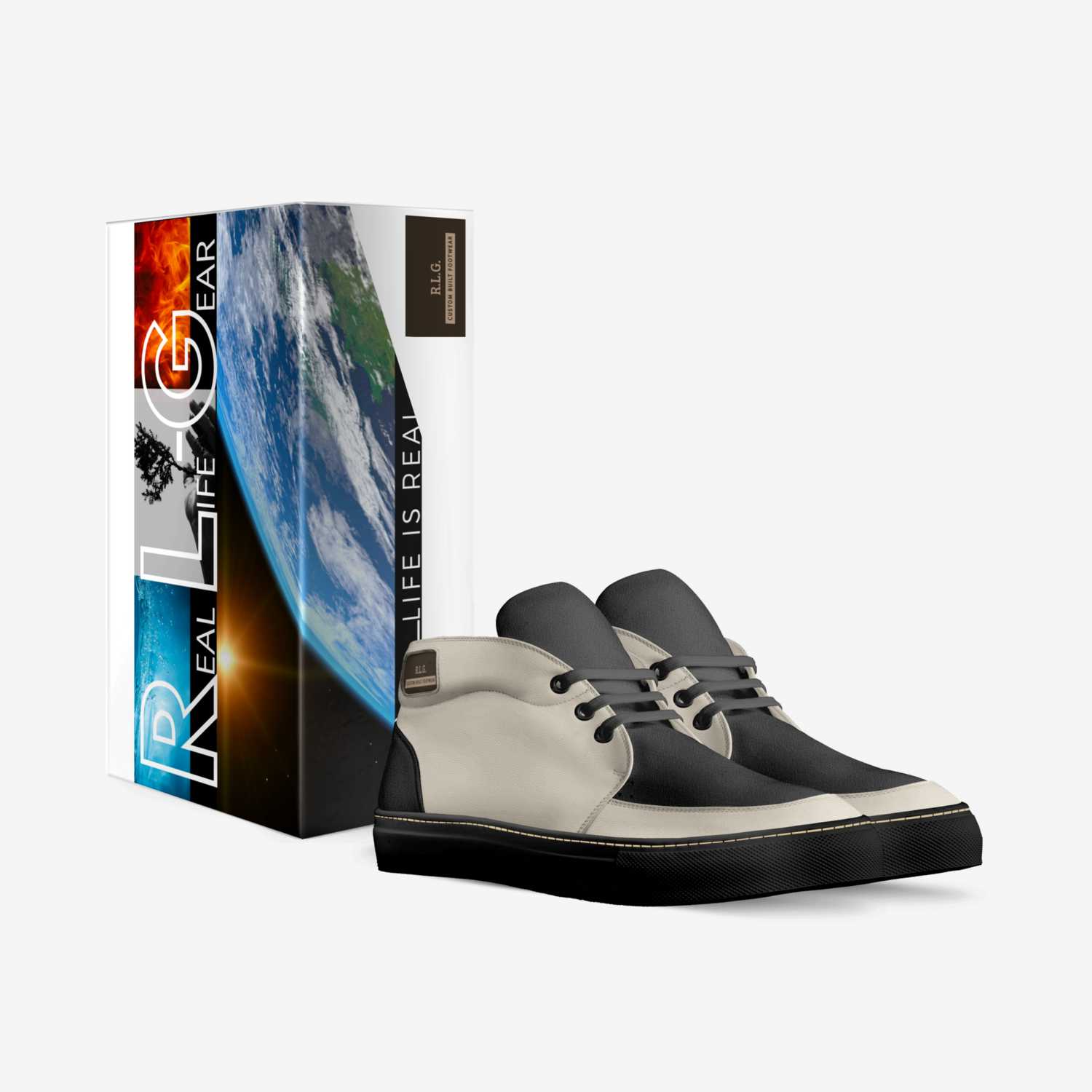 R.L.G. custom made in Italy shoes by Duane Sams | Box view