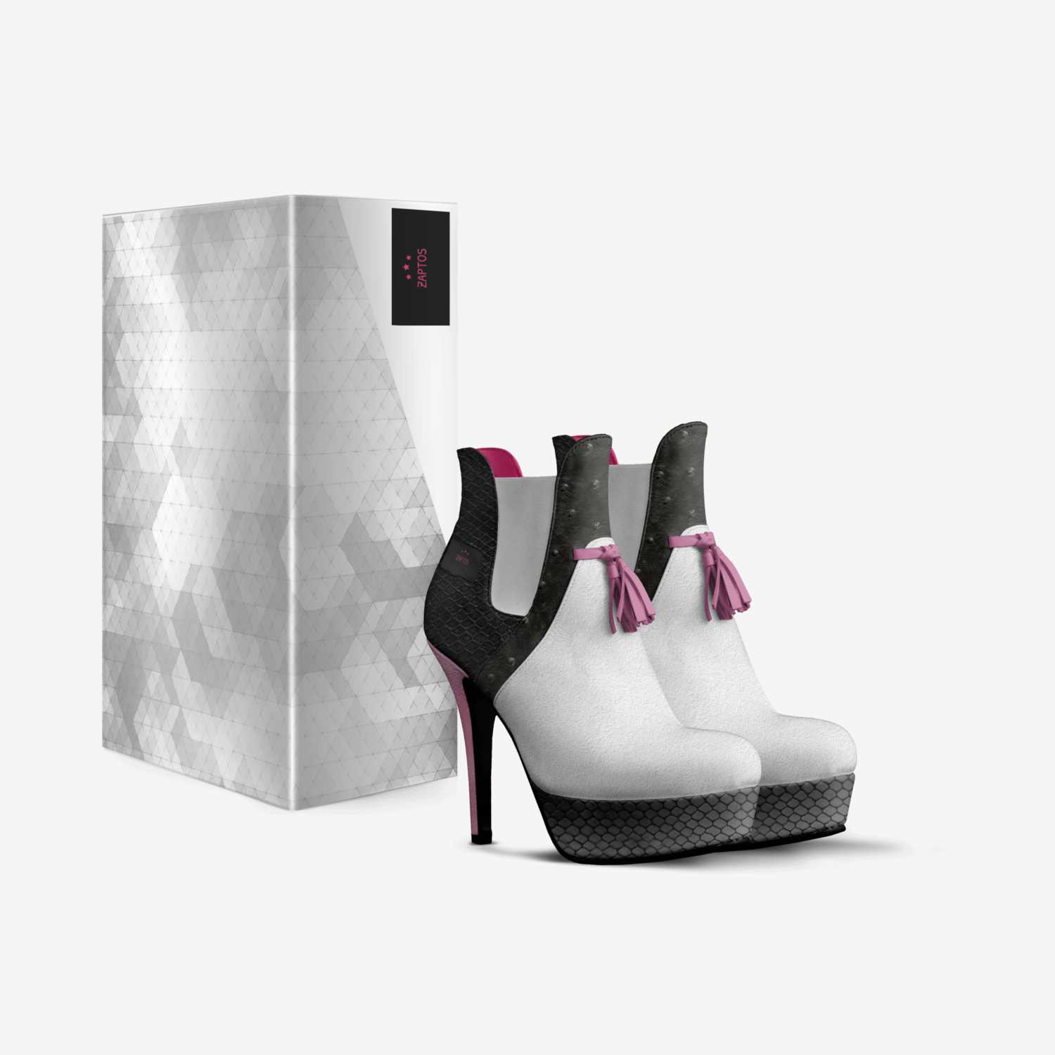 Zaptos custom made in Italy shoes by Darnell Garcia | Box view