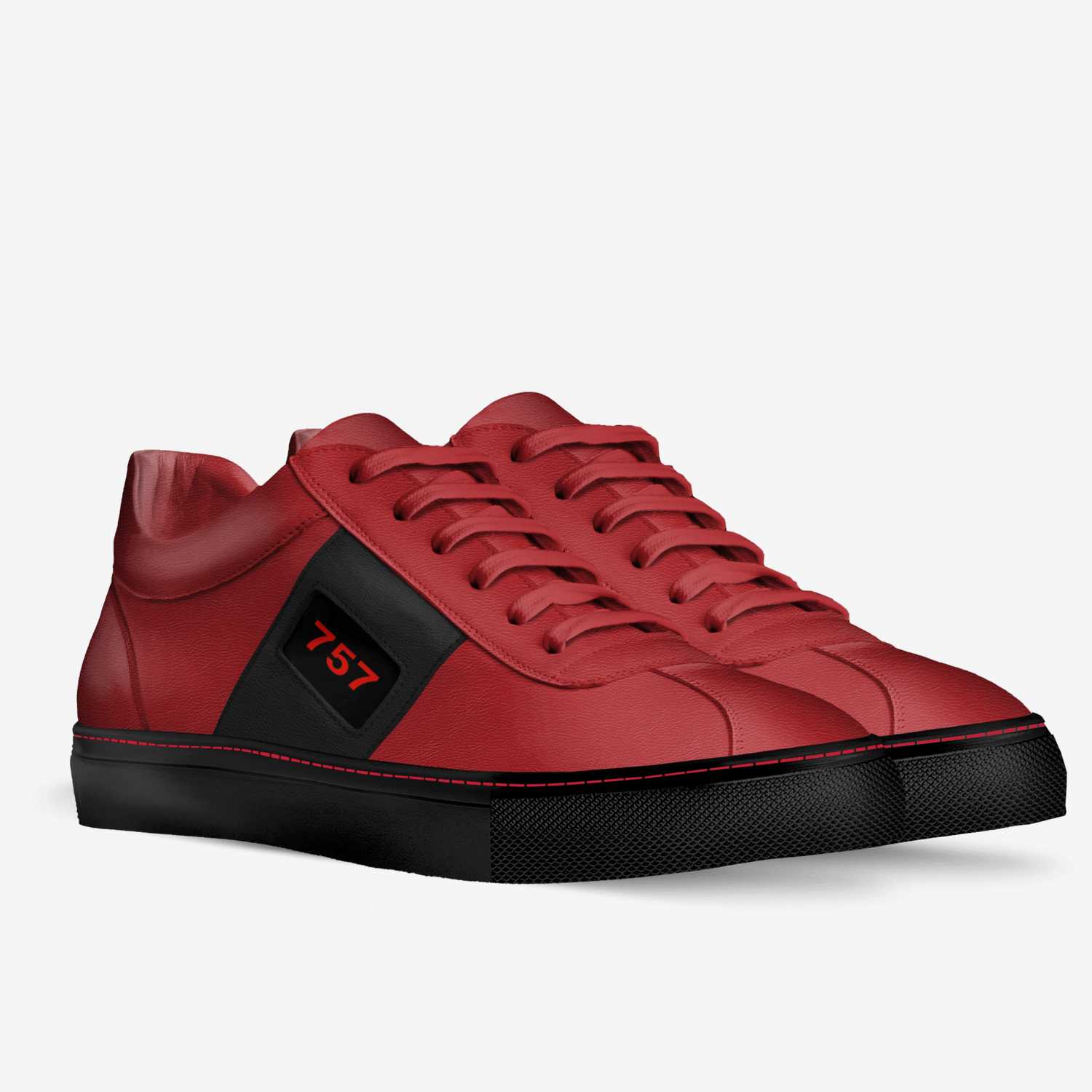 757 custom made in Italy shoes by De'Andre Hawkins | Double view