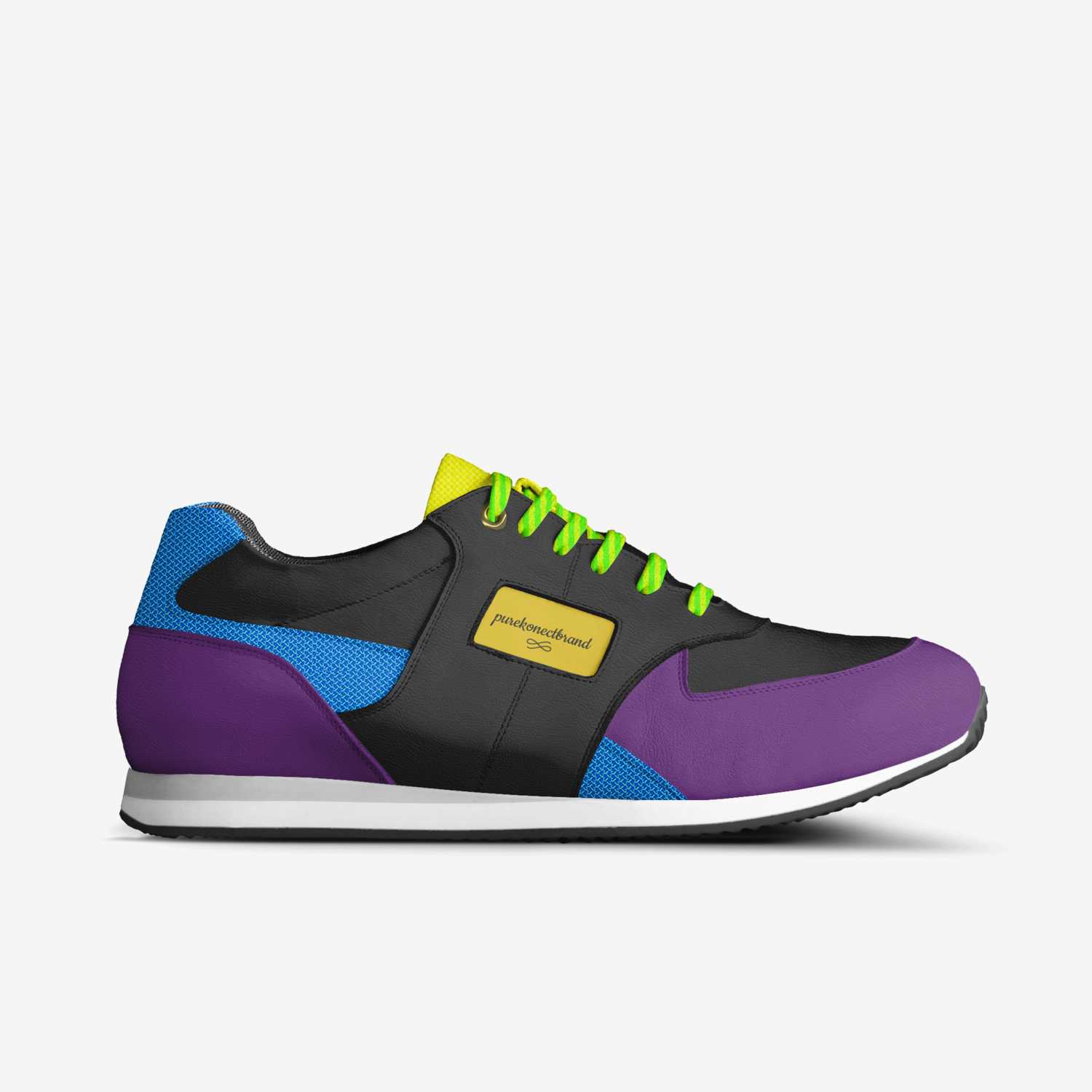 purekonectbrand  custom made in Italy shoes by Gershom Sikaala | Side view