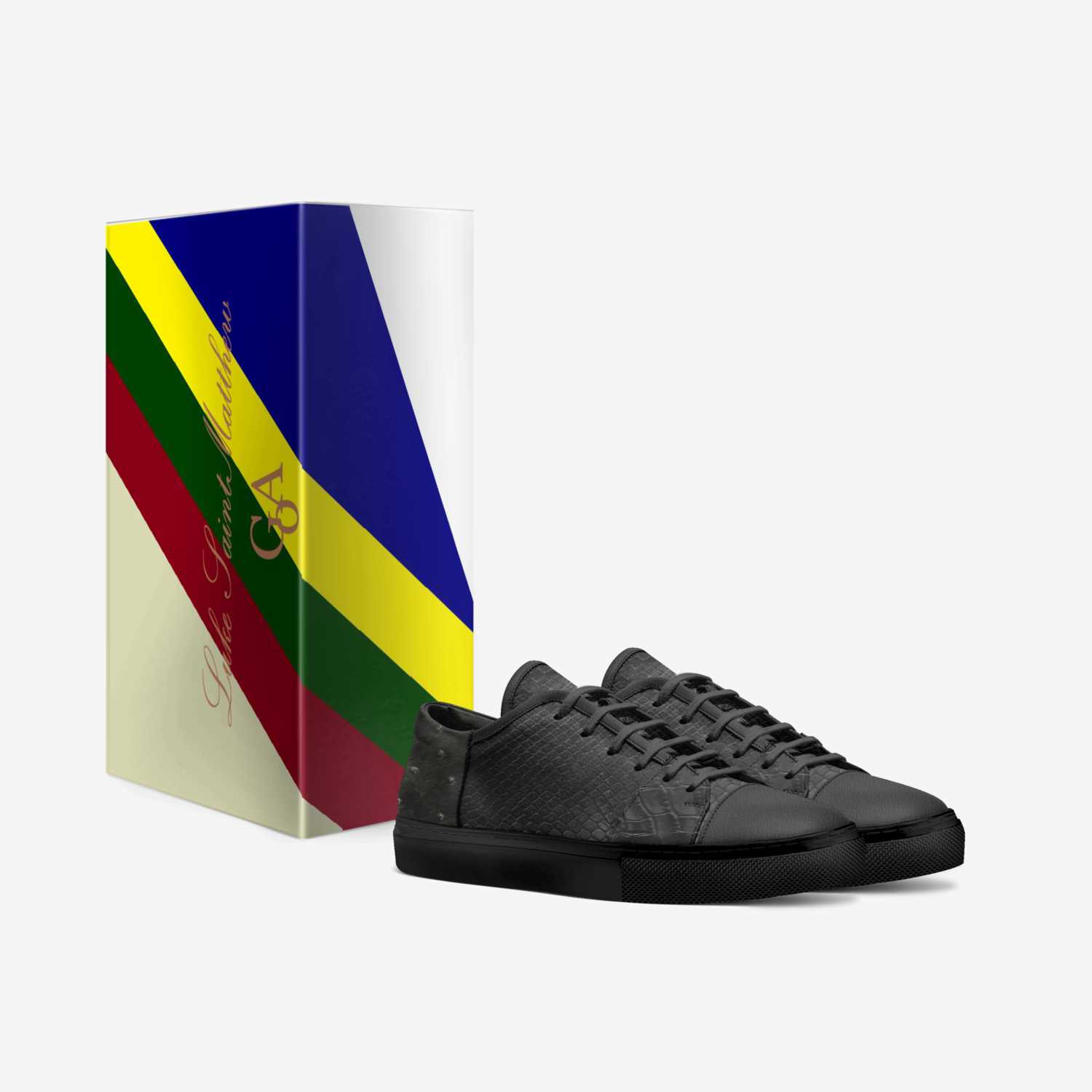DARK WINTER custom made in Italy shoes by Luke Saintmatthews | Box view