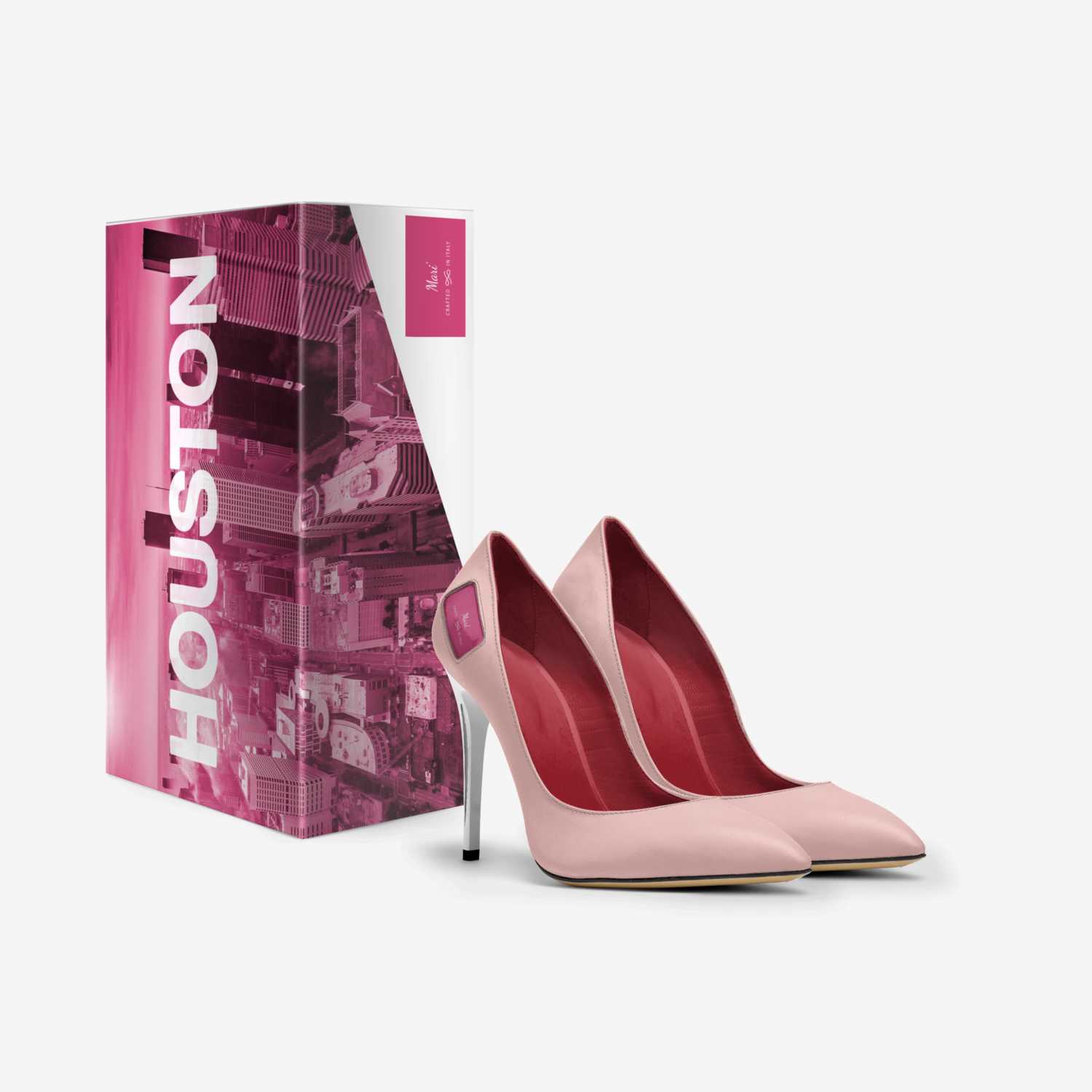 Mari' custom made in Italy shoes by Delia Inclan | Box view
