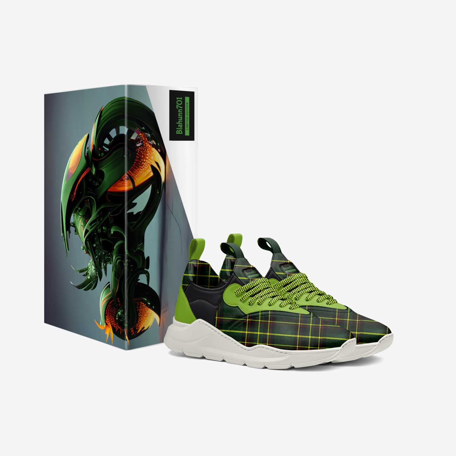 Blahunn701 custom made in Italy shoes by Jahi Ali-bey | Box view