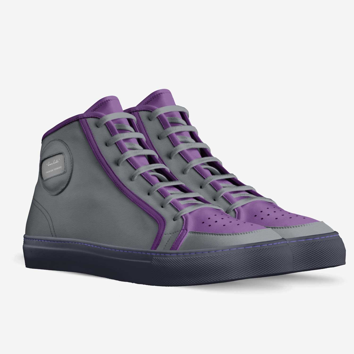 '' Crown Castle '' custom made in Italy shoes by P Anthony Carson | Double view