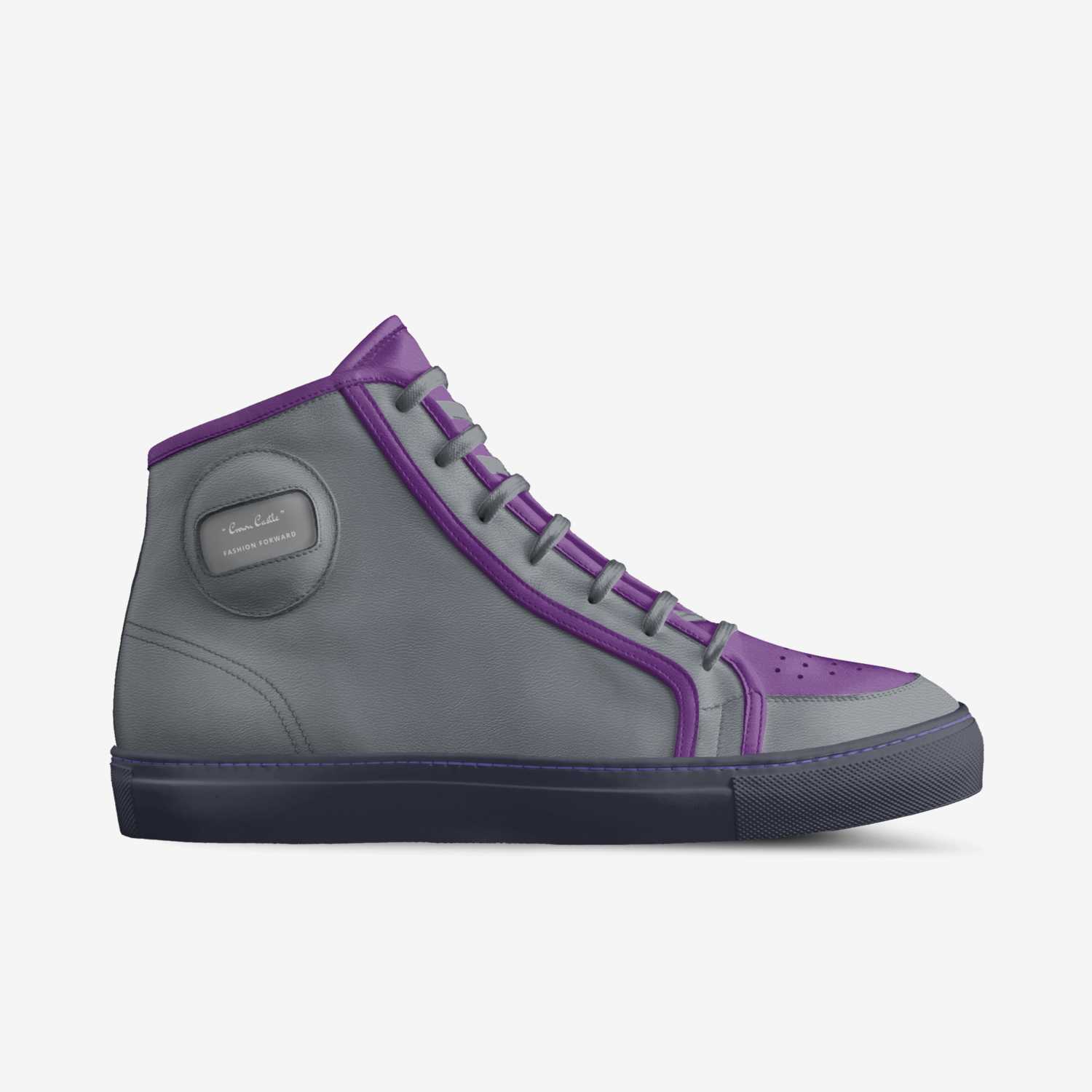 '' Crown Castle '' custom made in Italy shoes by P Anthony Carson | Side view