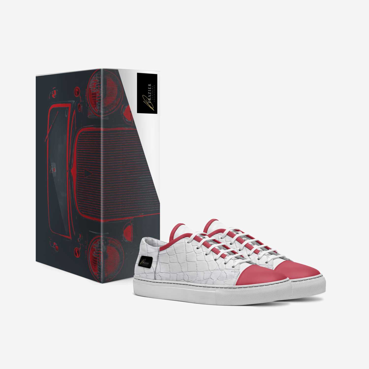 The You  custom made in Italy shoes by Davern Frazier | Box view