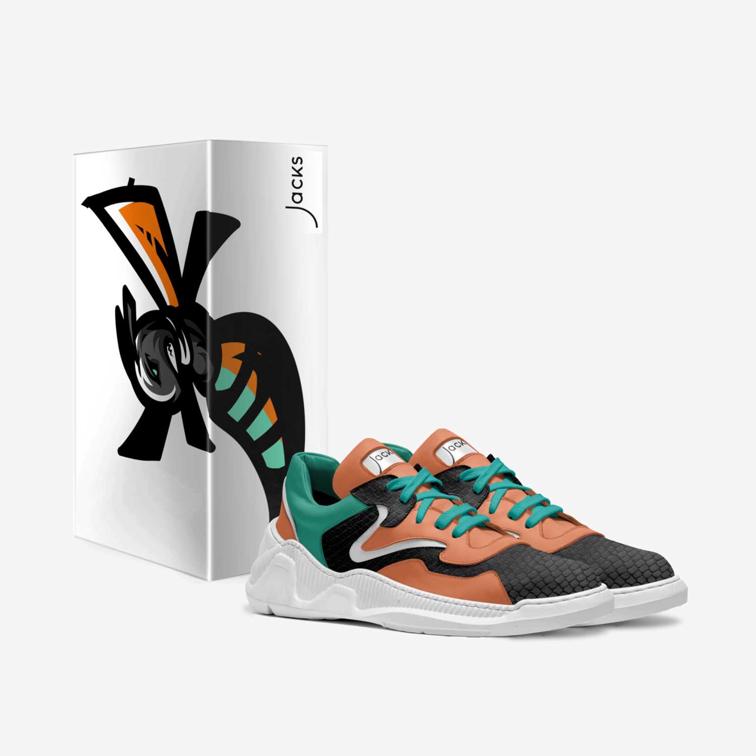 JFW - Origin V3 custom made in Italy shoes by Marvin Ricks Latoya Jackson | Box view
