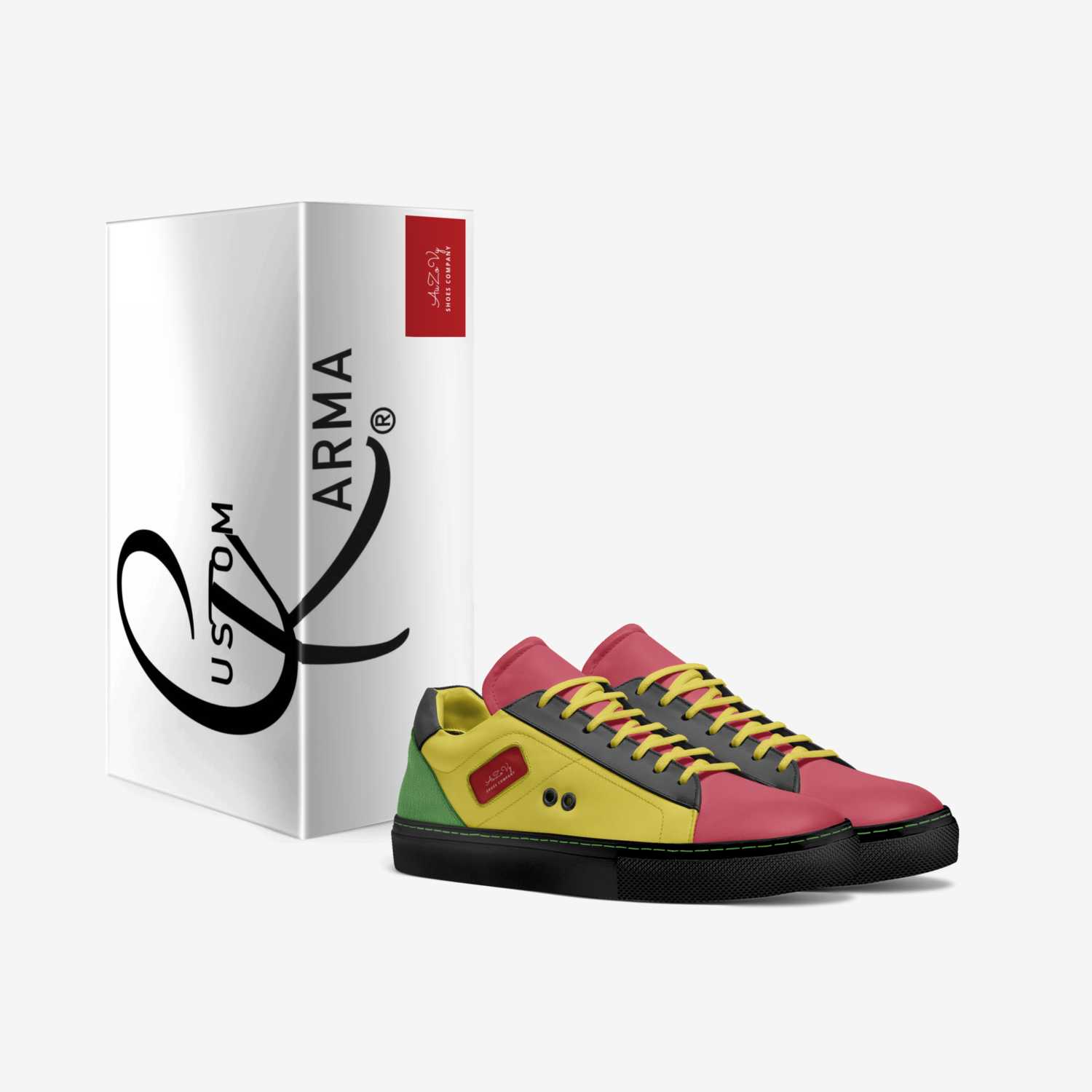 AuZoVy custom made in Italy shoes by Lonnell Jefferson | Box view