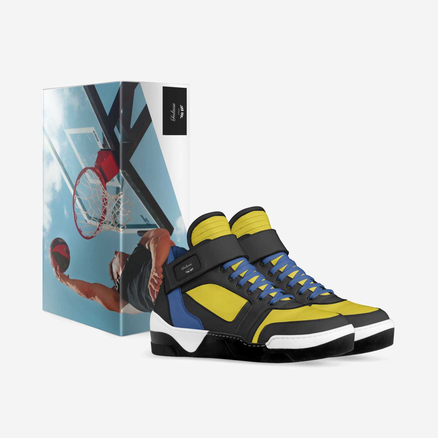 Ferlease  custom made in Italy shoes by Brenda Coats | Box view