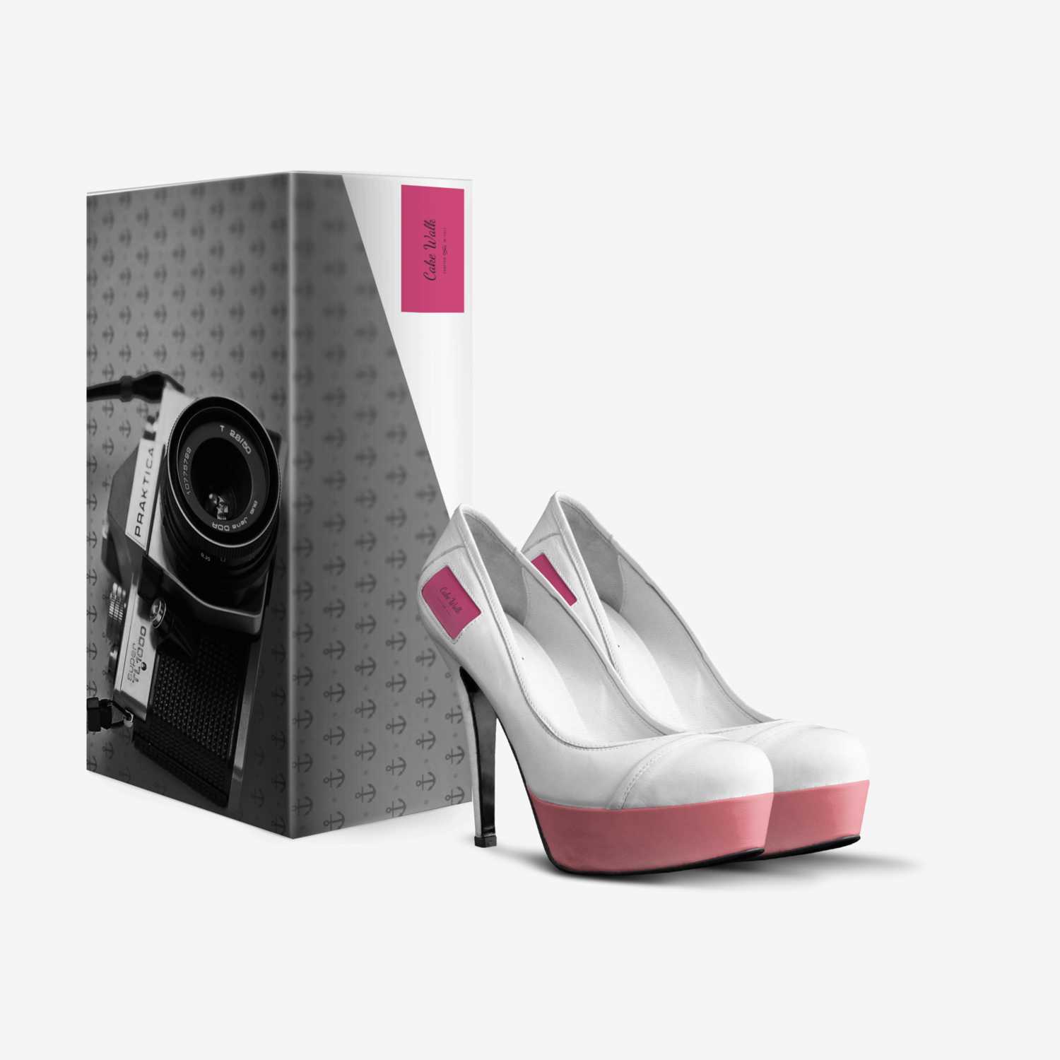 Cake Walk custom made in Italy shoes by Evelyn Watson | Box view