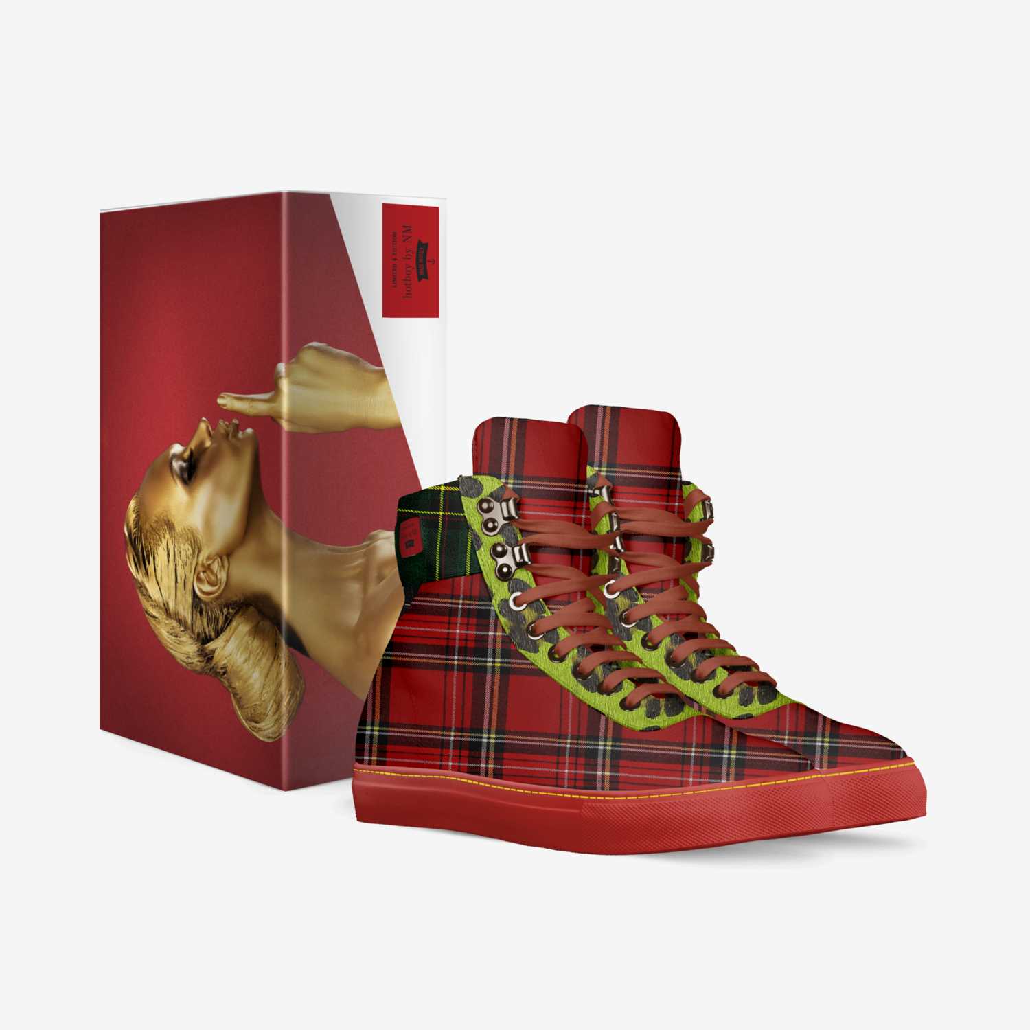 hotboy by NM custom made in Italy shoes by Ronnelle Harvey | Box view