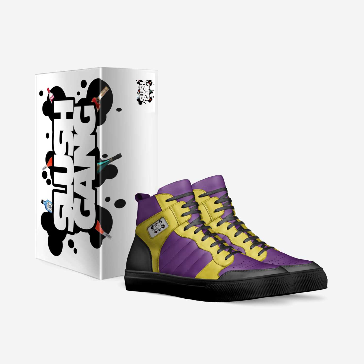 Soldier drip custom made in Italy shoes by Will Maticz | Box view