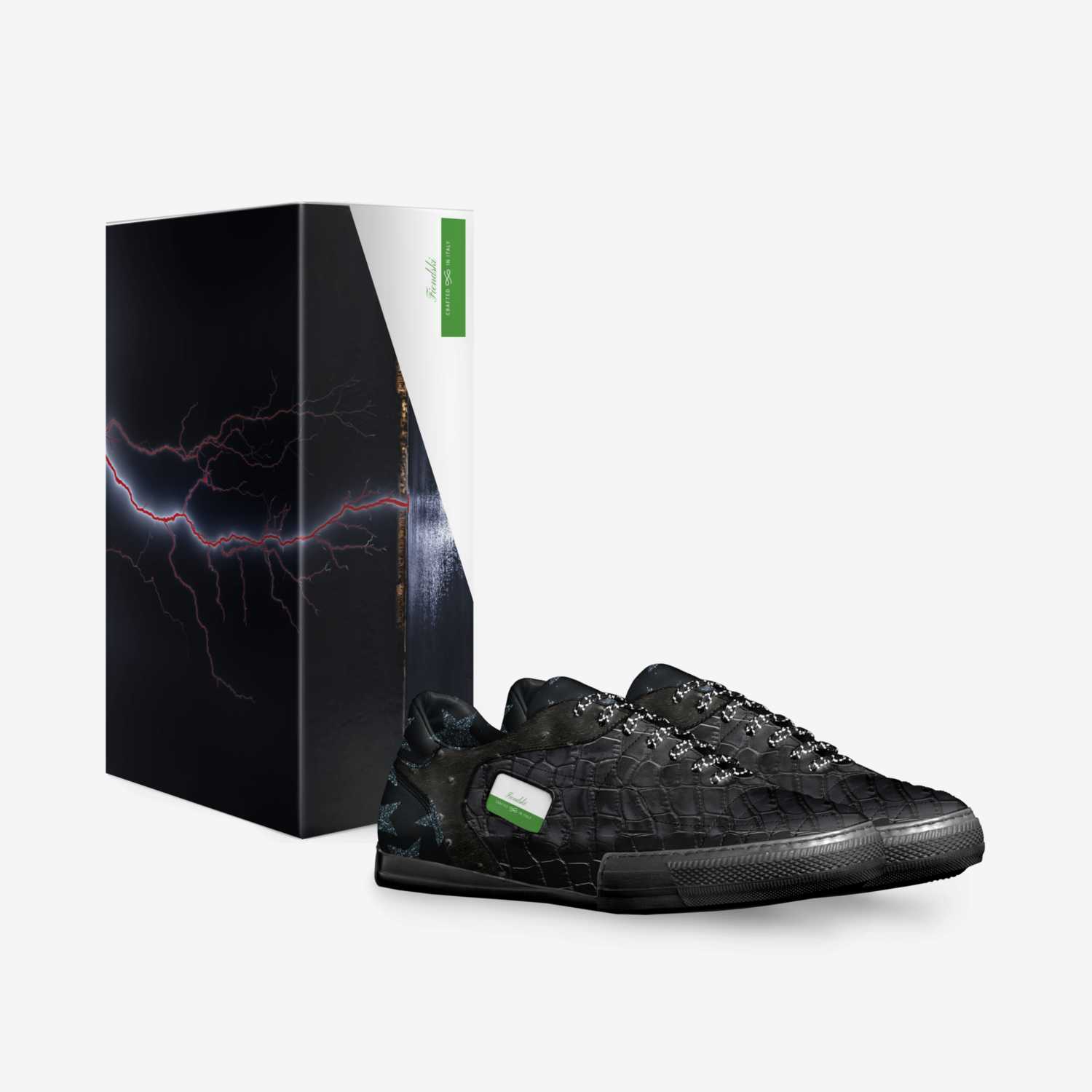 Fiendski  custom made in Italy shoes by Christopher Young | Box view