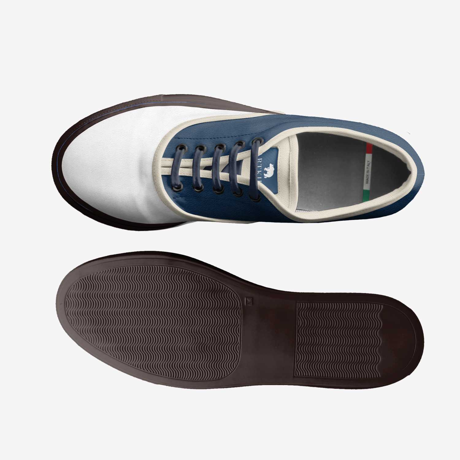 ARTKIDS custom made in Italy shoes by Jamari Shamonn | Top view