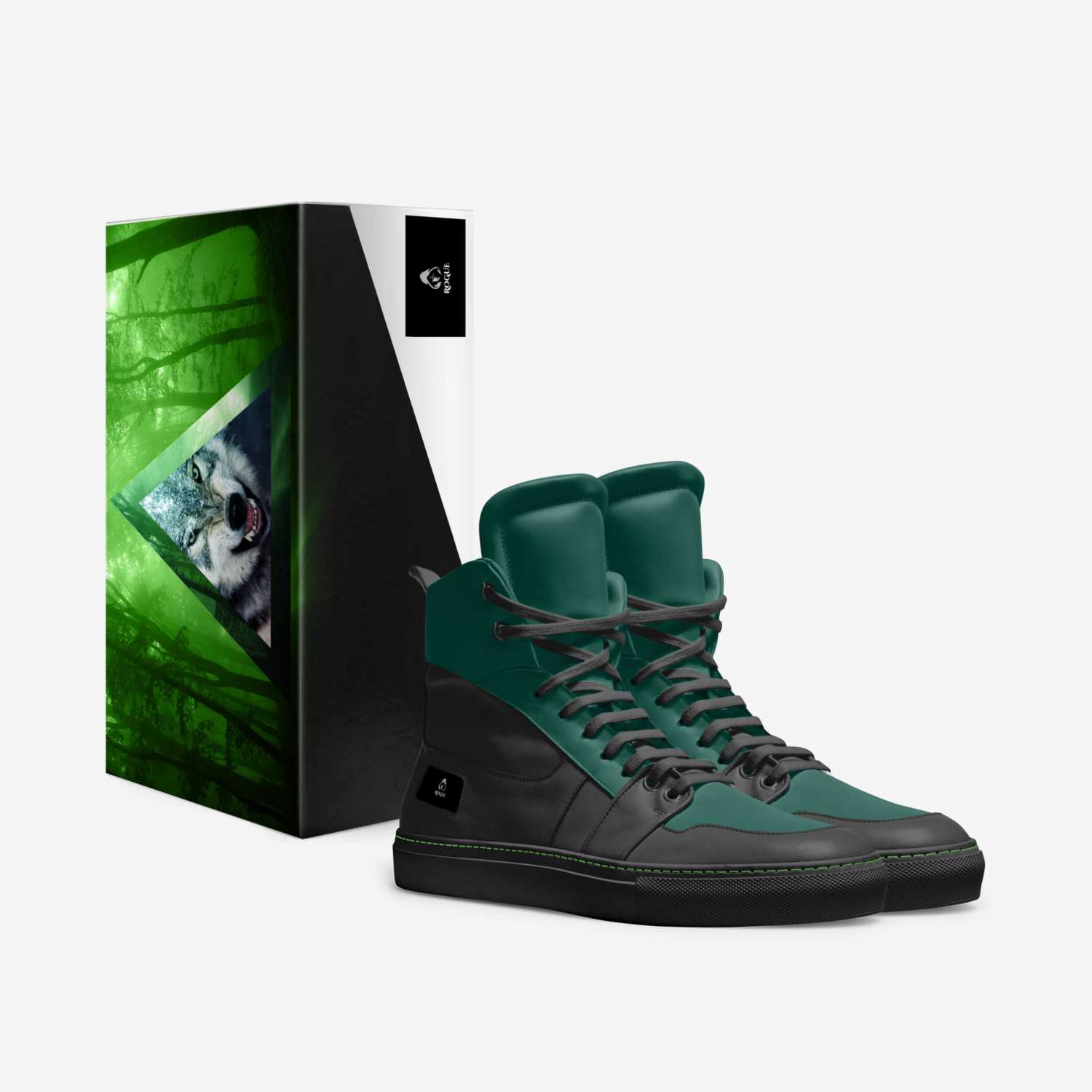 ROGUE G1 custom made in Italy shoes by Todd Steinhauer | Box view