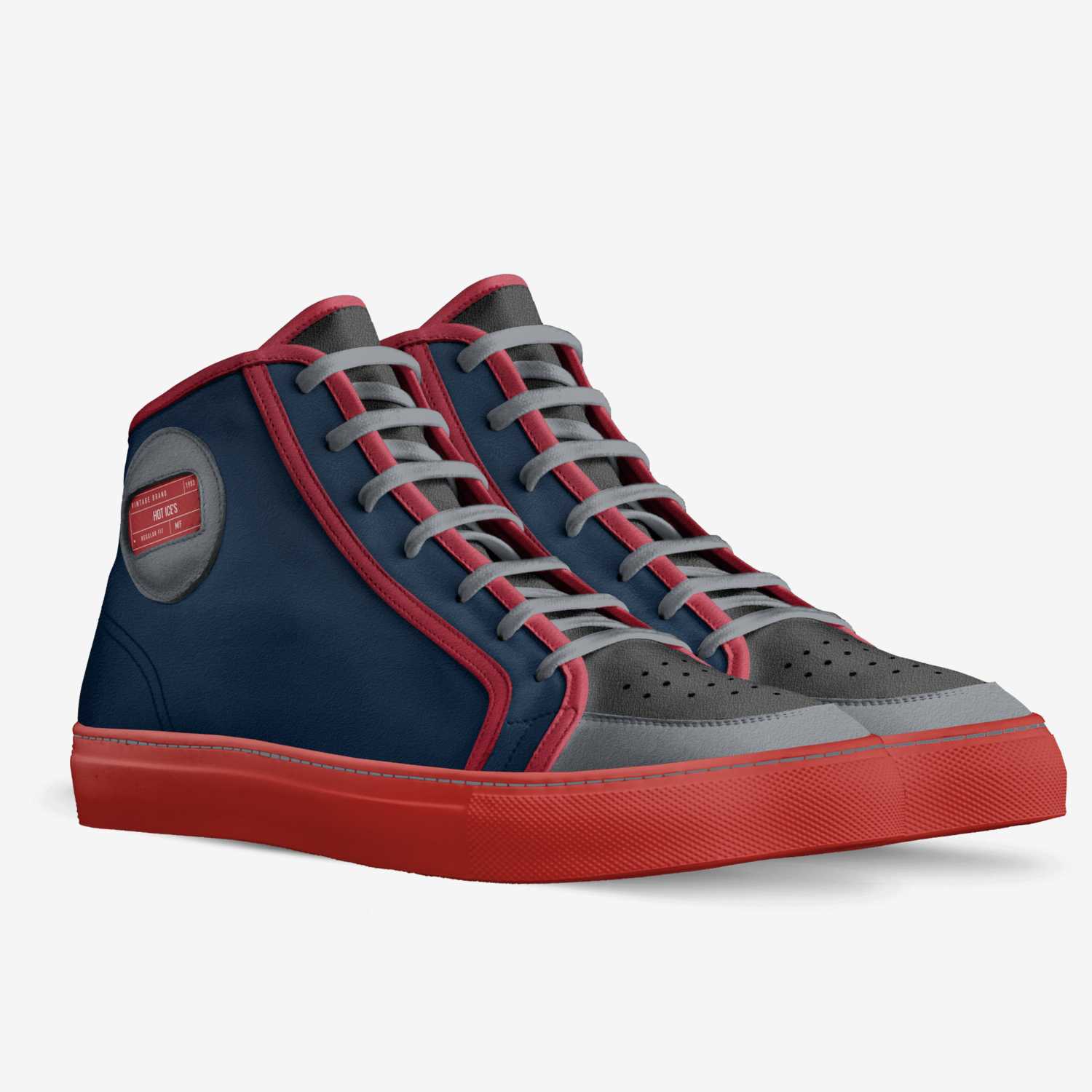 HOT ICE'S custom made in Italy shoes by Antrell Chandler | Double view