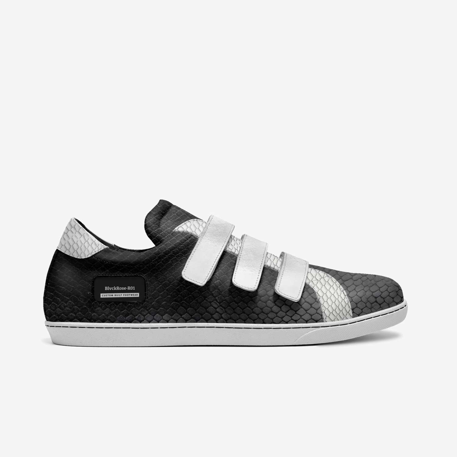 BlvckRose-R01 custom made in Italy shoes by Robert Bailey | Side view