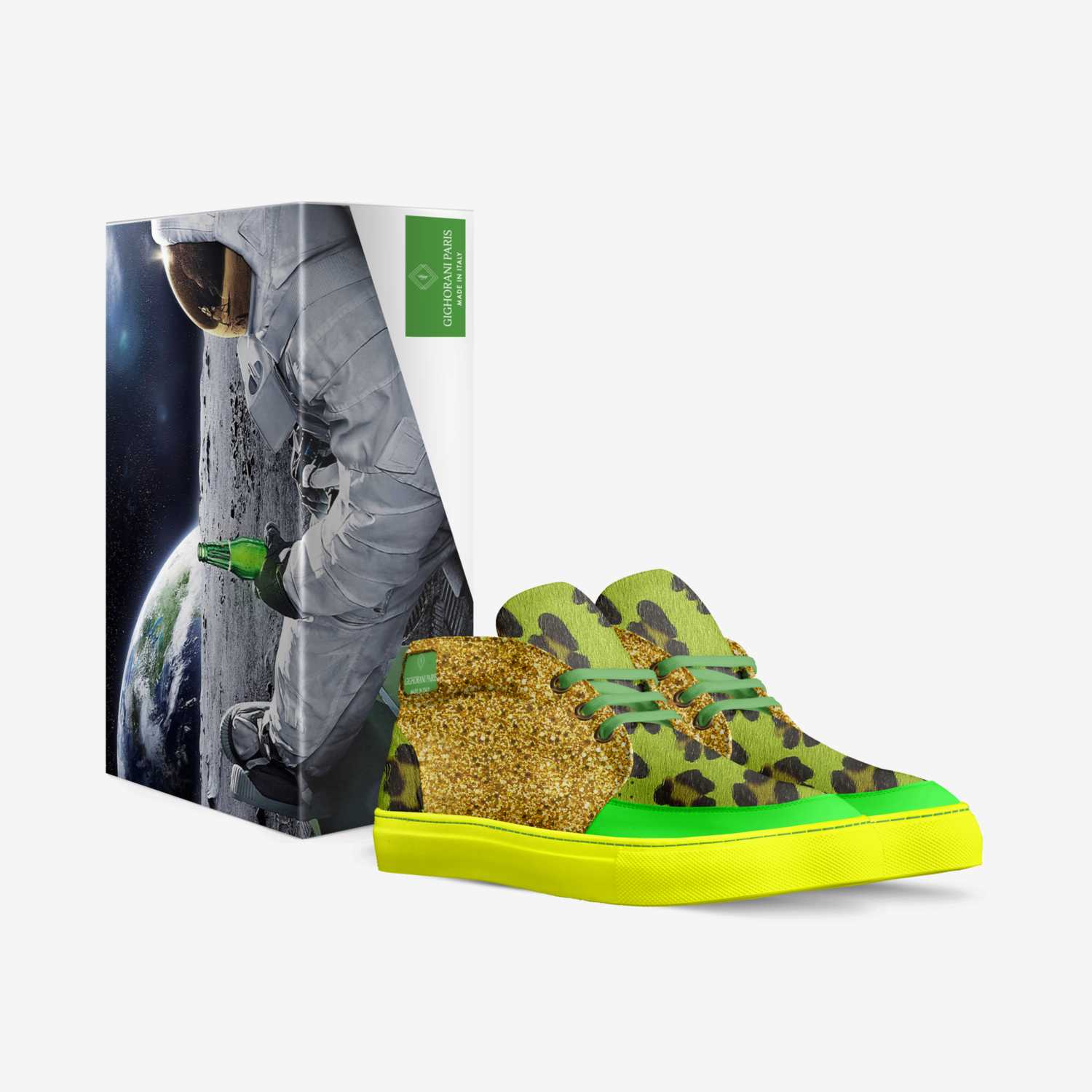 GIGHORANI PARIS custom made in Italy shoes by Tiffany Fox | Box view