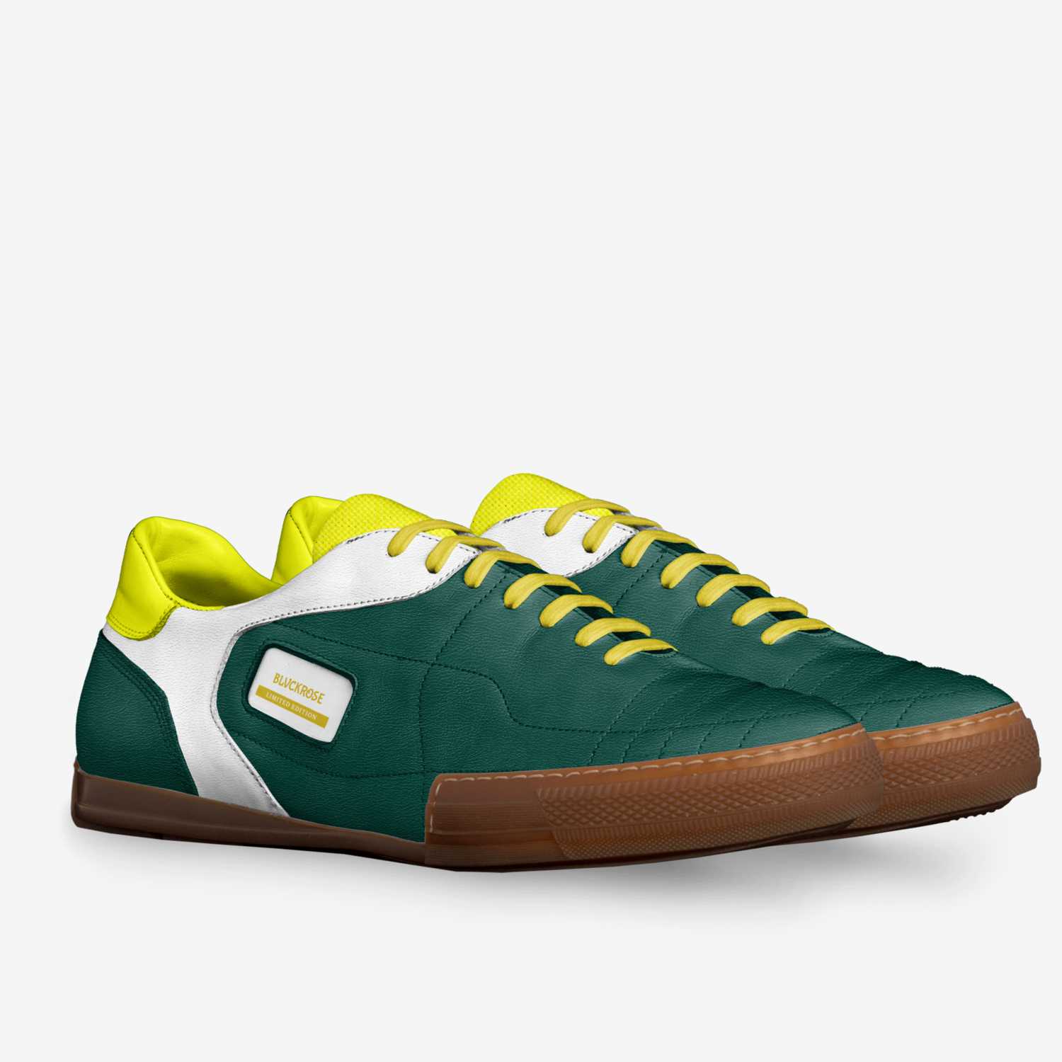 BLVCKROSE-SP01 custom made in Italy shoes by Robert Bailey | Double view