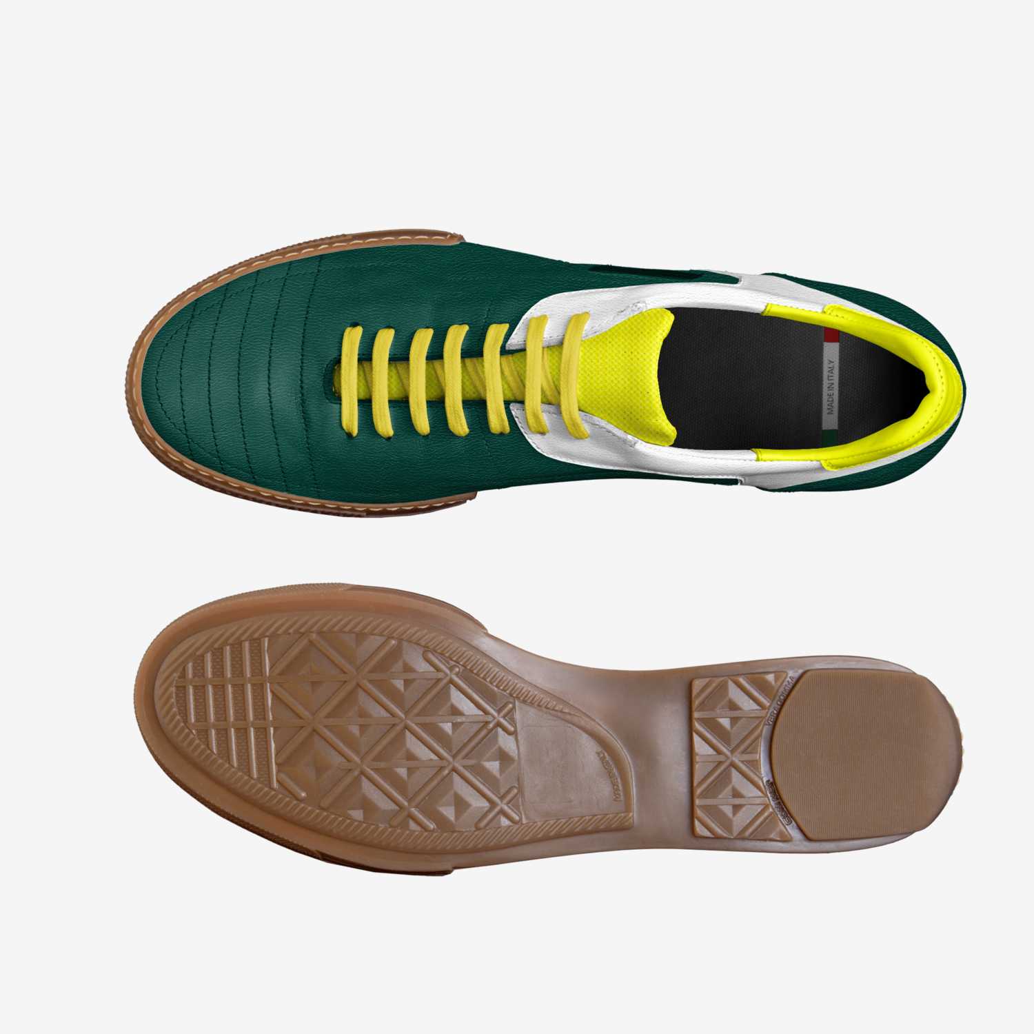 BLVCKROSE-SP01 custom made in Italy shoes by Robert Bailey | Top view