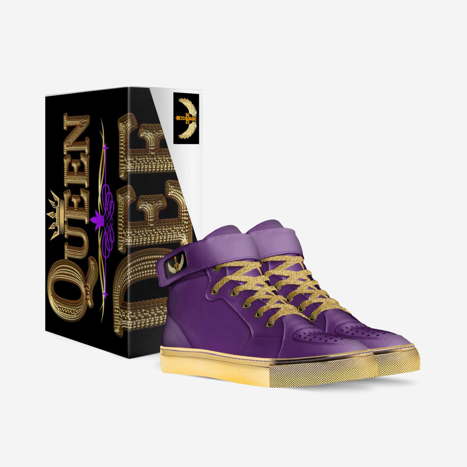 Queen Dee custom made in Italy shoes by Latoya Easley | Box view