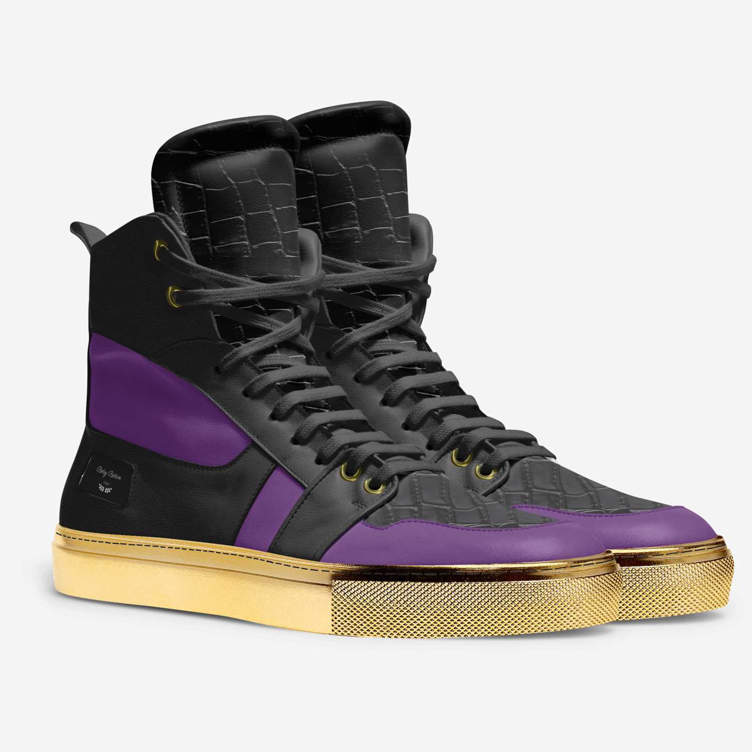 Betsy Bottom  custom made in Italy shoes by Travorius Jones | Double view