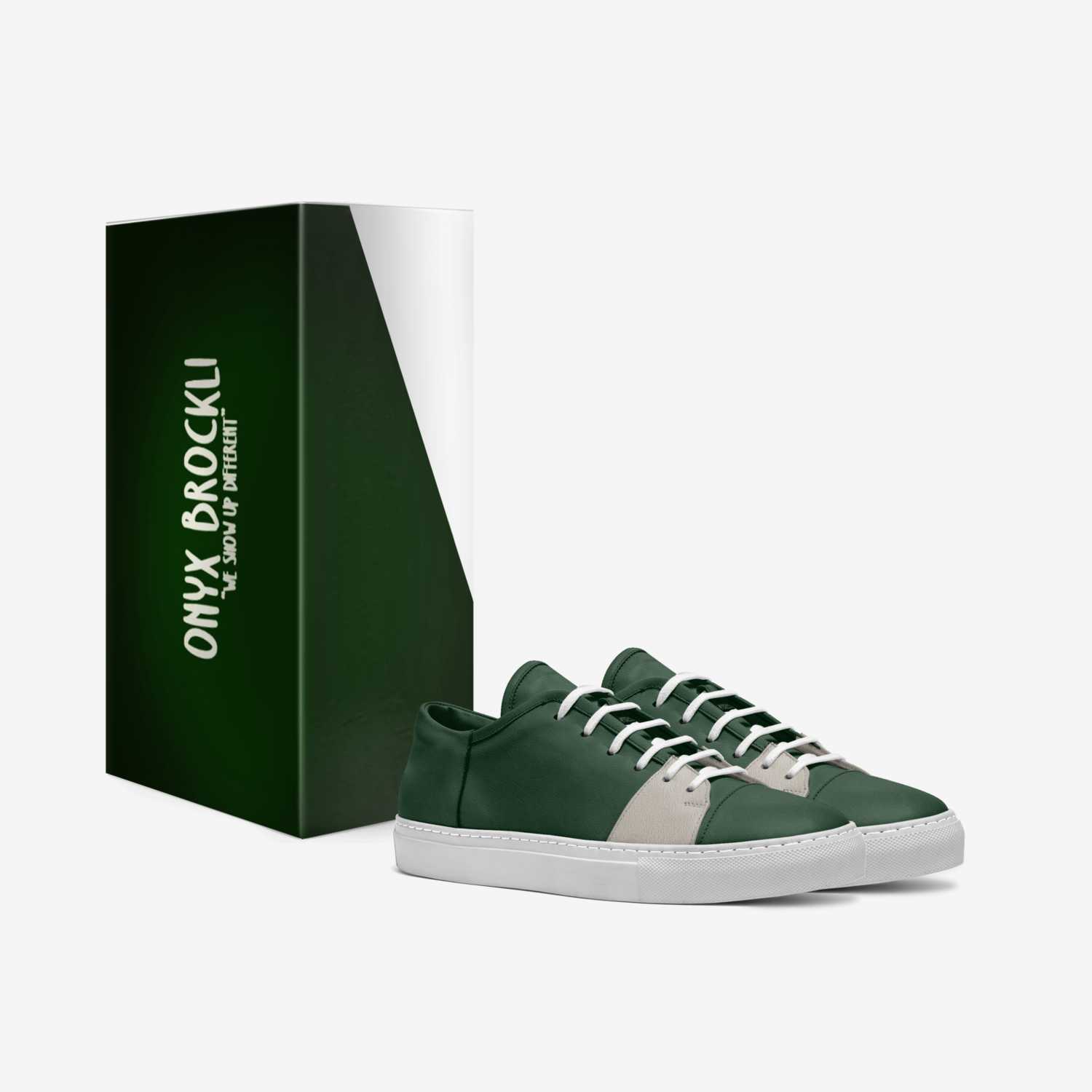 OB Classic custom made in Italy shoes by Onyx Brockli | Box view