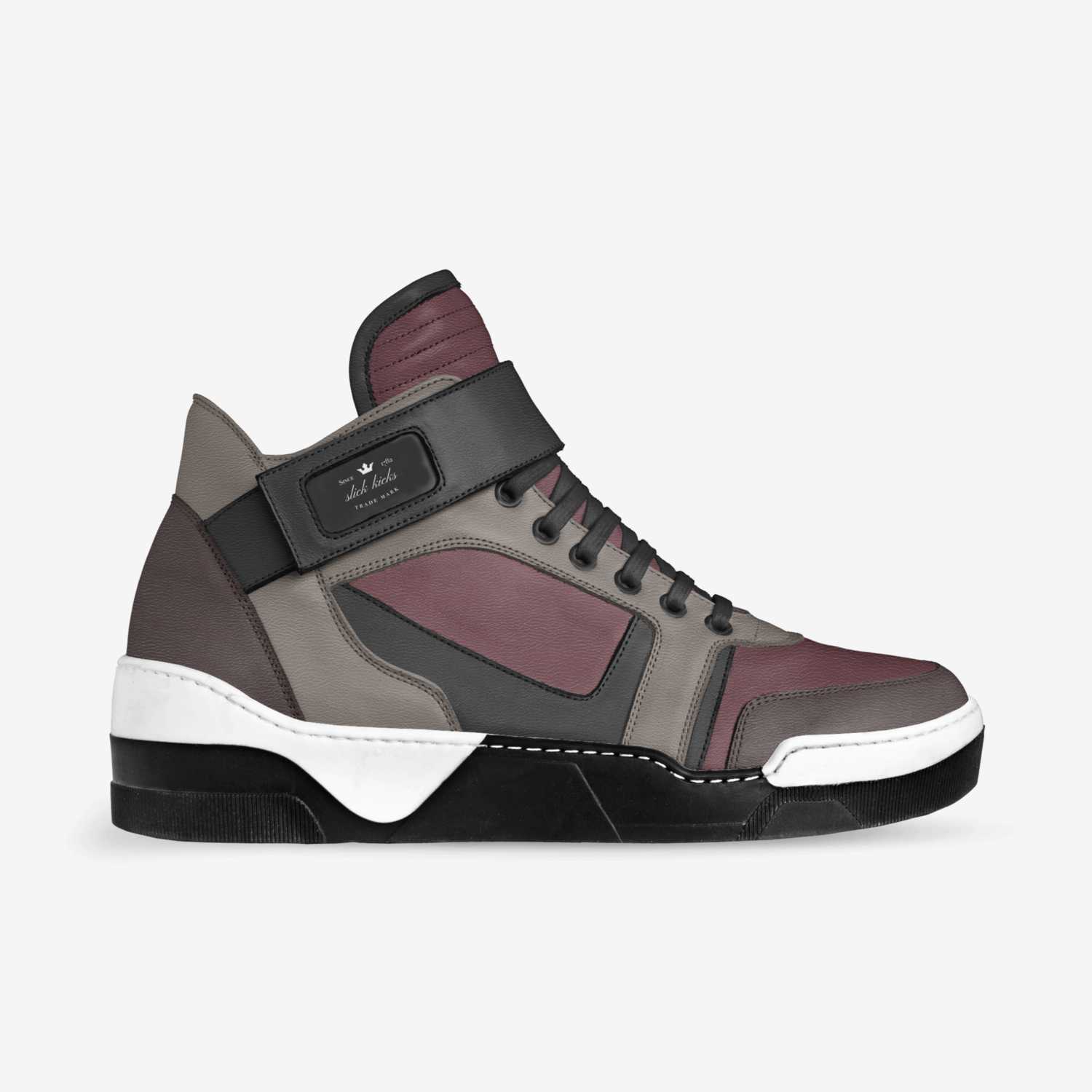 slick kicks custom made in Italy shoes by Brian Micheal Nugent | Side view