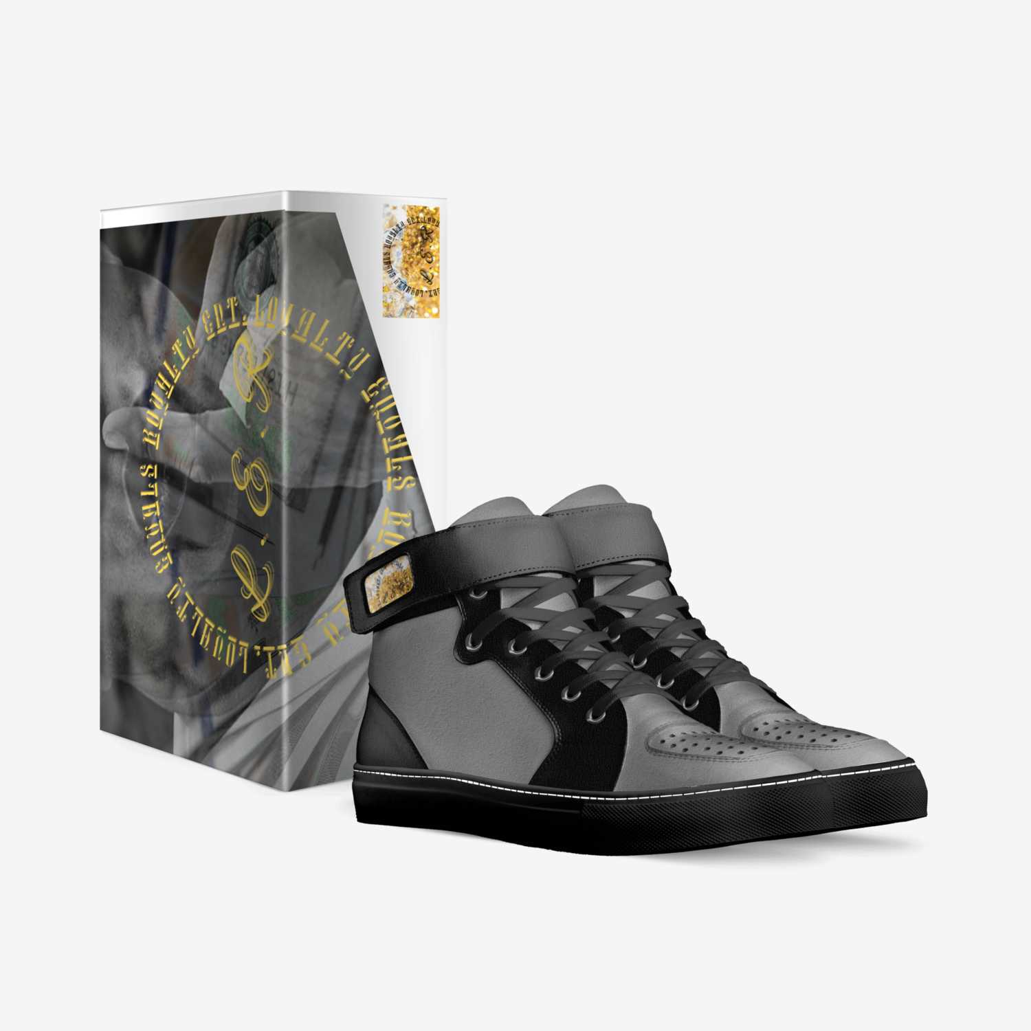 Russian Roulette custom made in Italy shoes by Jeremy Hall | Box view
