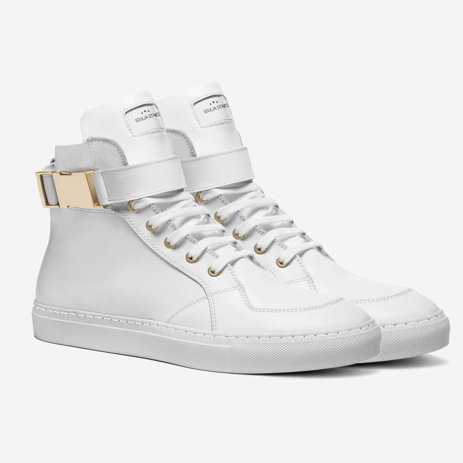 Soulja Stars custom made in Italy shoes by Deandre Way | Double view