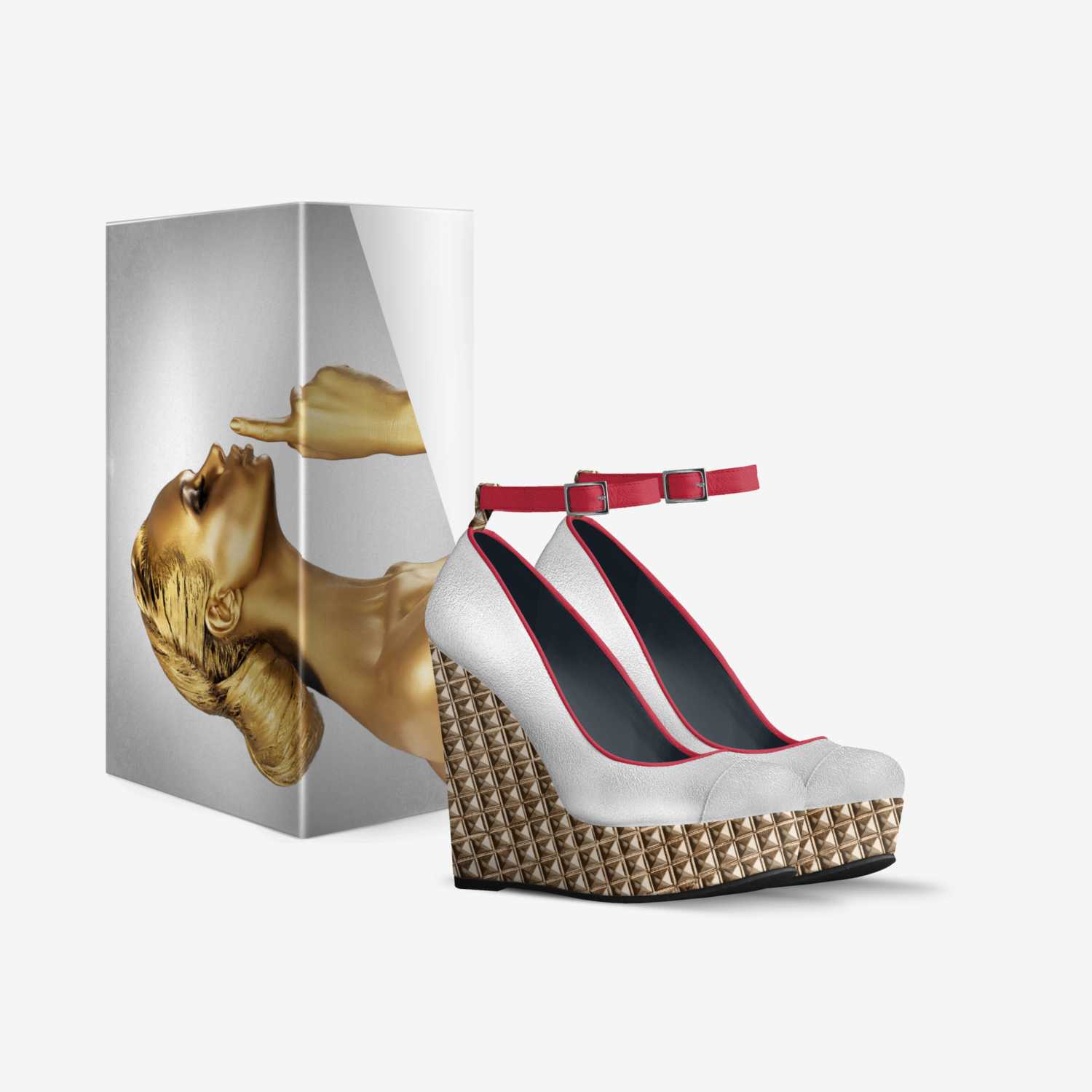 Divine shoes Divine: Dots and Bows Pattern High Heel Shoe Ceramic Mug  main image 4