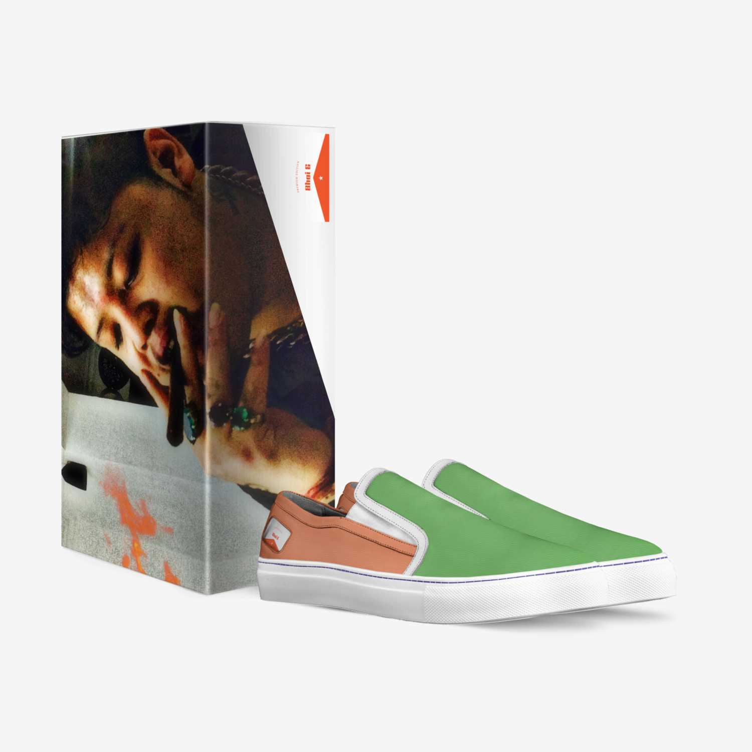 Bhai G custom made in Italy shoes by Chirag Subba | Box view