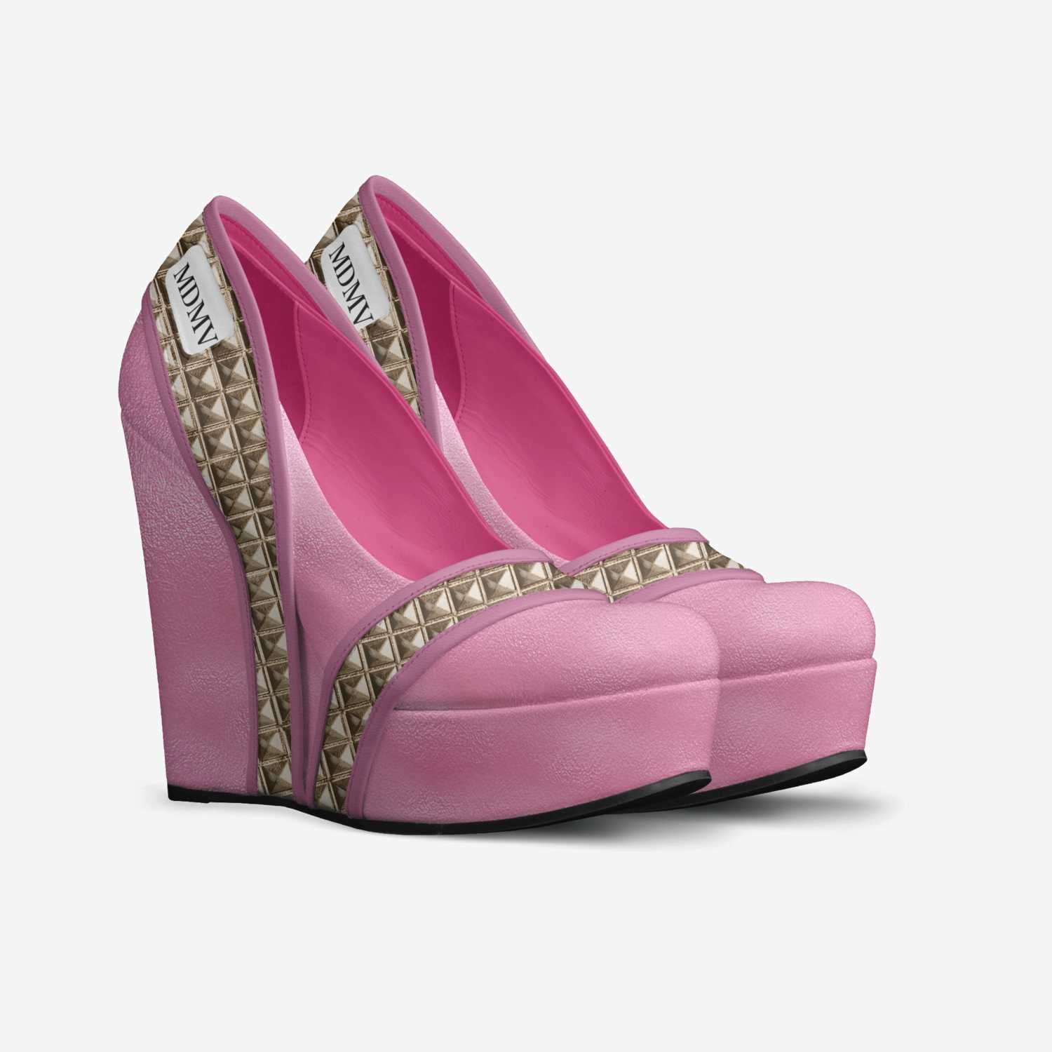 MDMV Platform custom made in Italy shoes by Mohammed Mamedov | Double view
