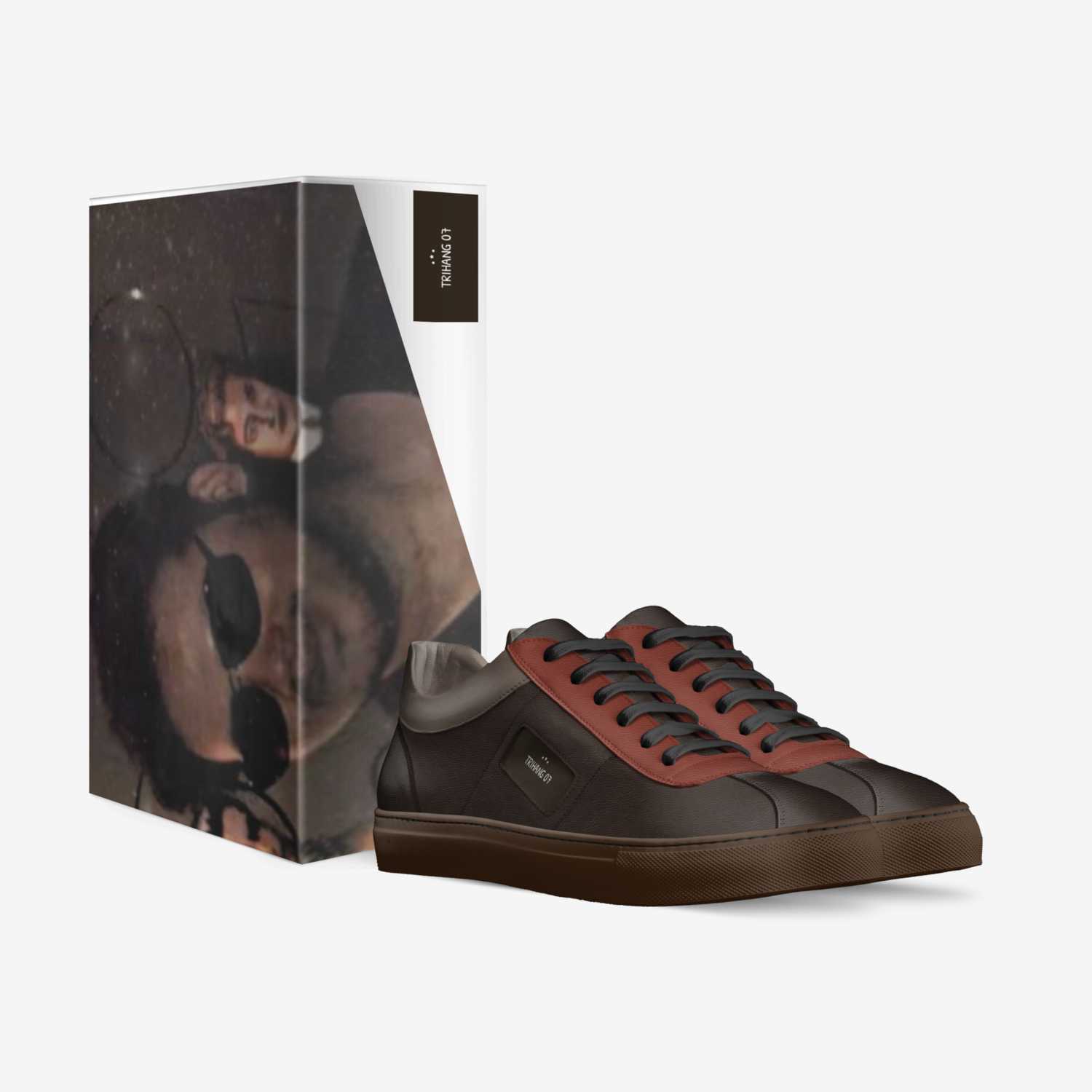 Trihang 07 custom made in Italy shoes by Chirag Subba | Box view