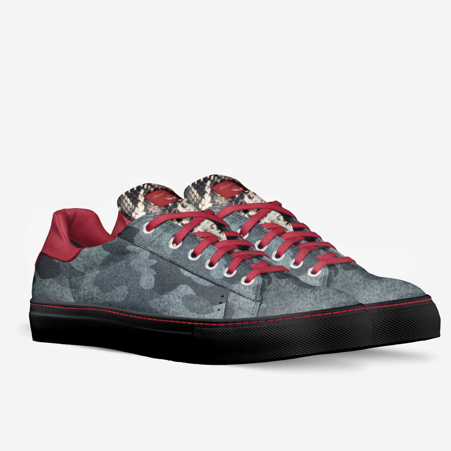 Isaac Wade custom made in Italy shoes by Harold Jackson | Double view