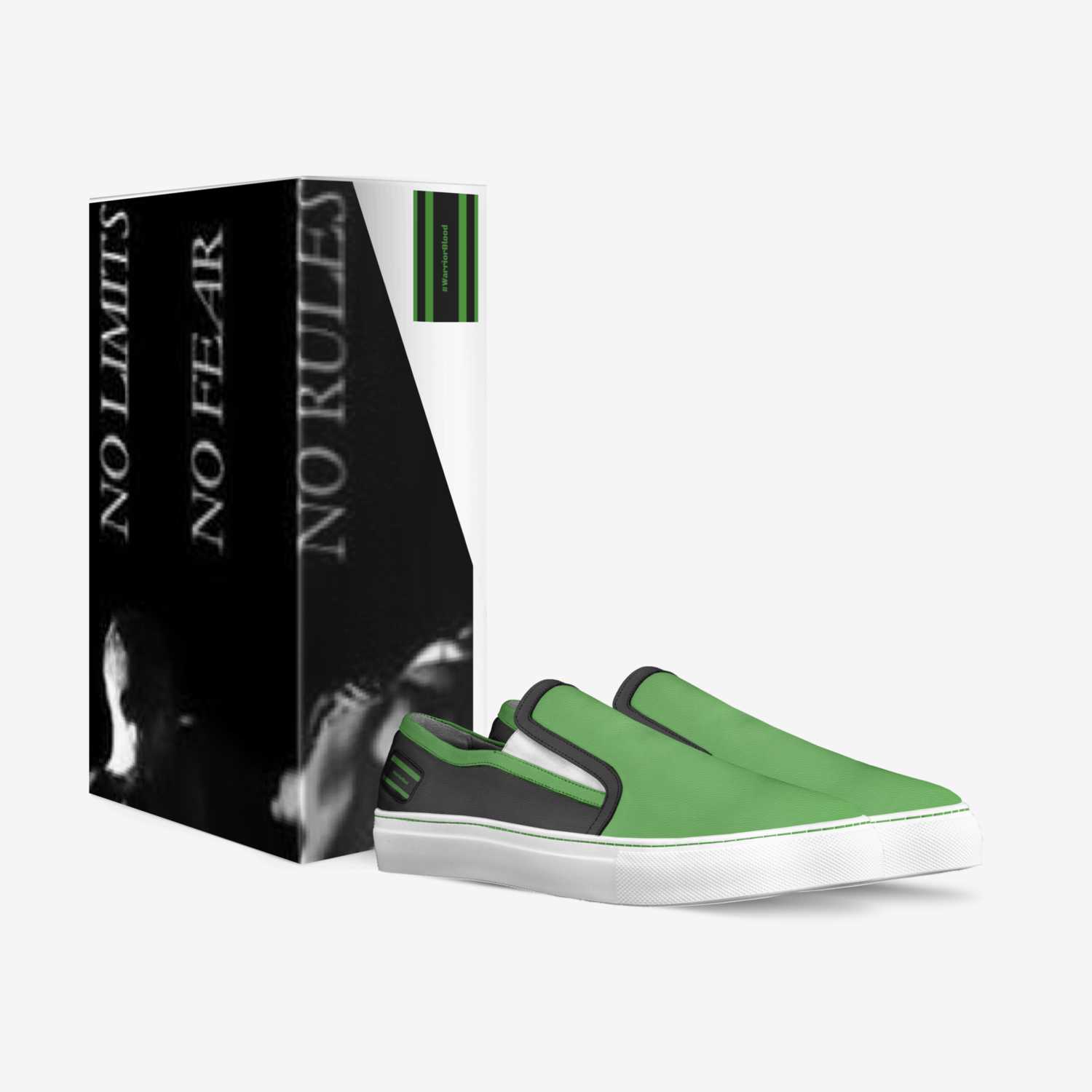 #WarriorBlood  custom made in Italy shoes by Chirag Subba | Box view