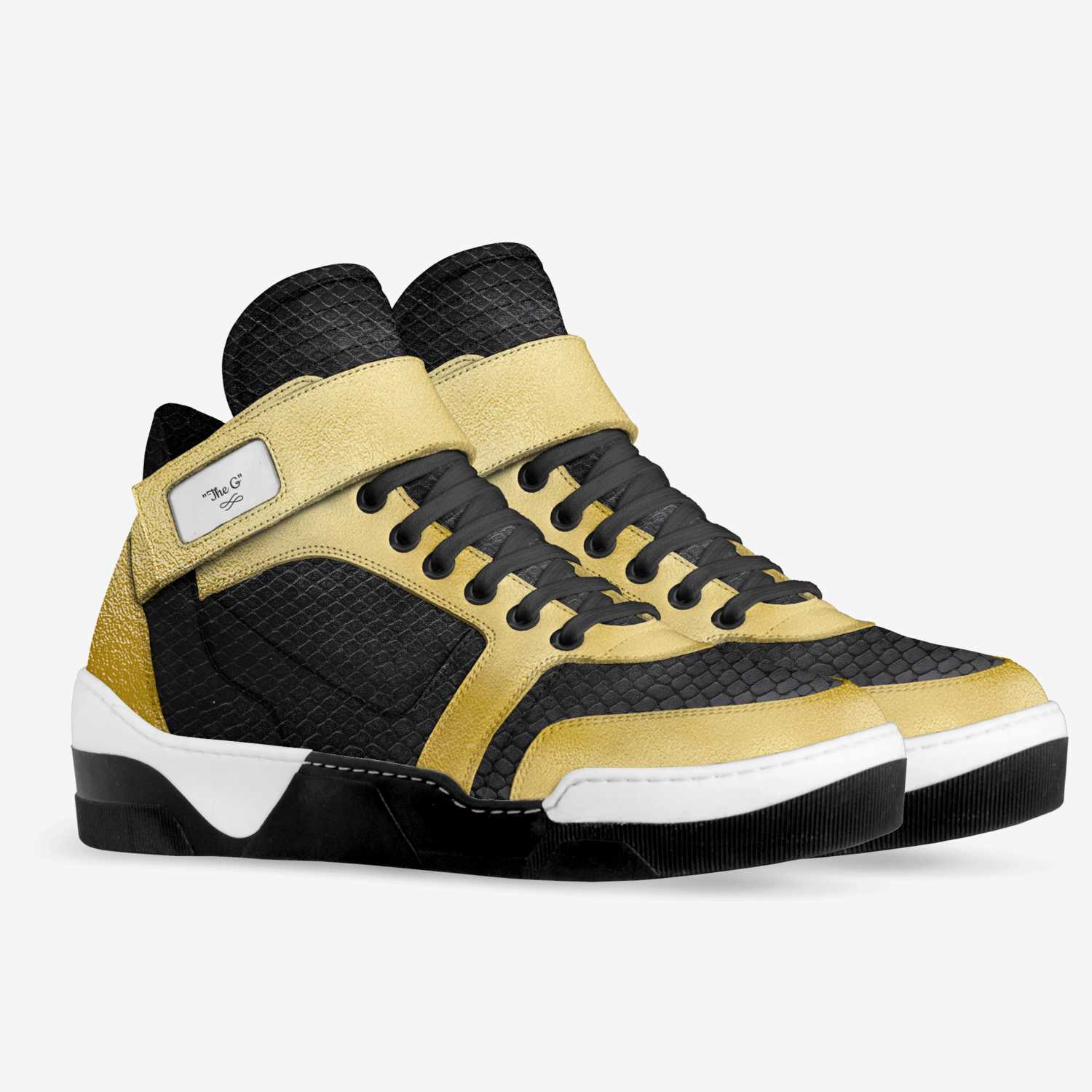 "The G" custom made in Italy shoes by Dink Kearney | Double view