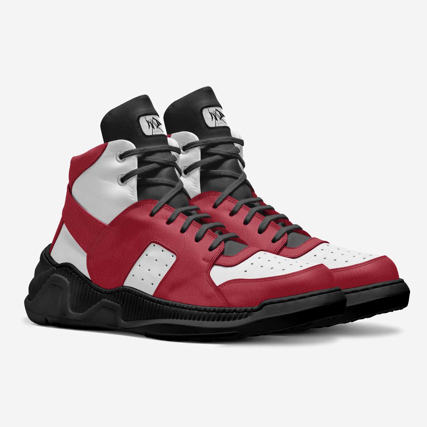 Fight Club custom made in Italy shoes by Khadijah Davis | Double view