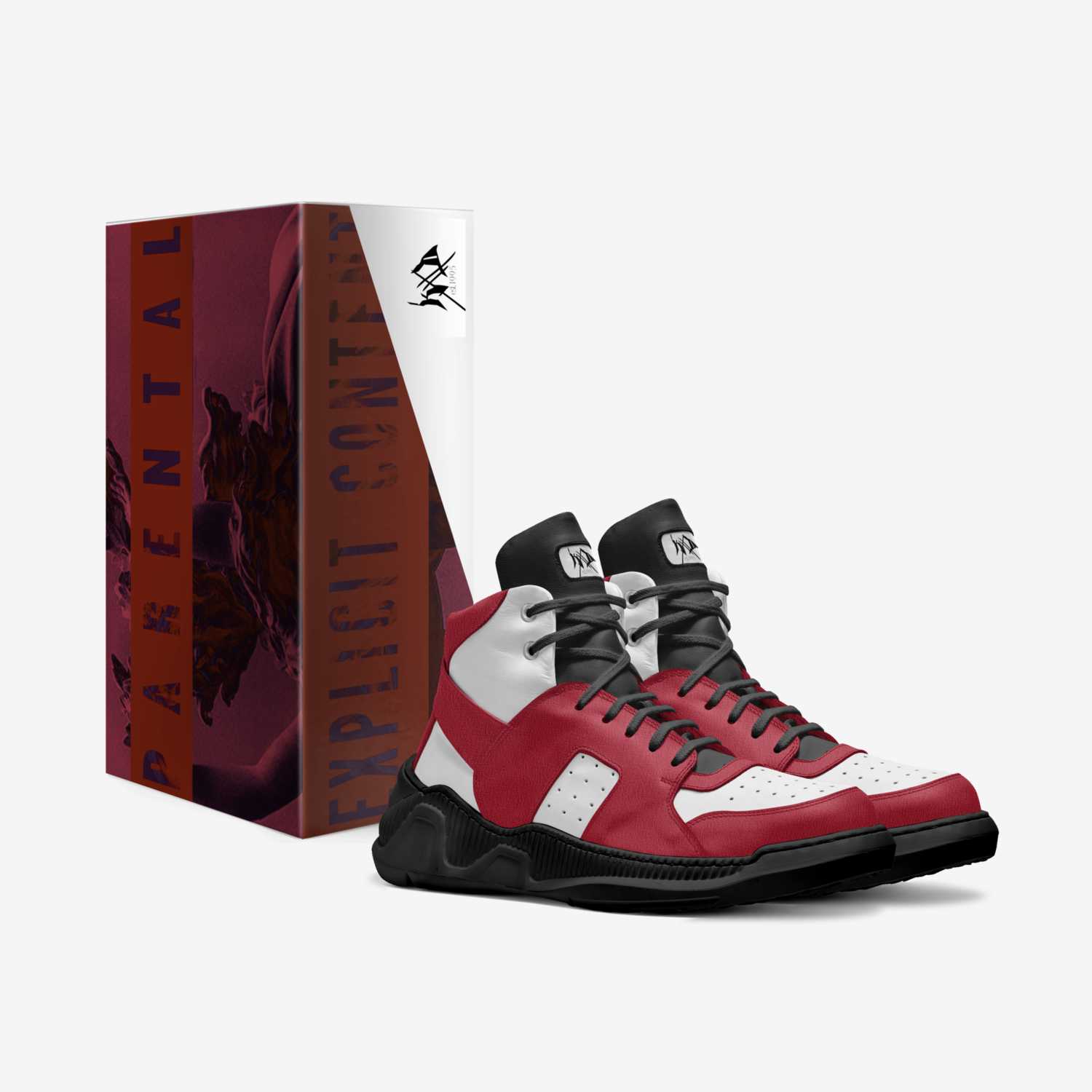 Fight Club custom made in Italy shoes by Khadijah Davis | Box view
