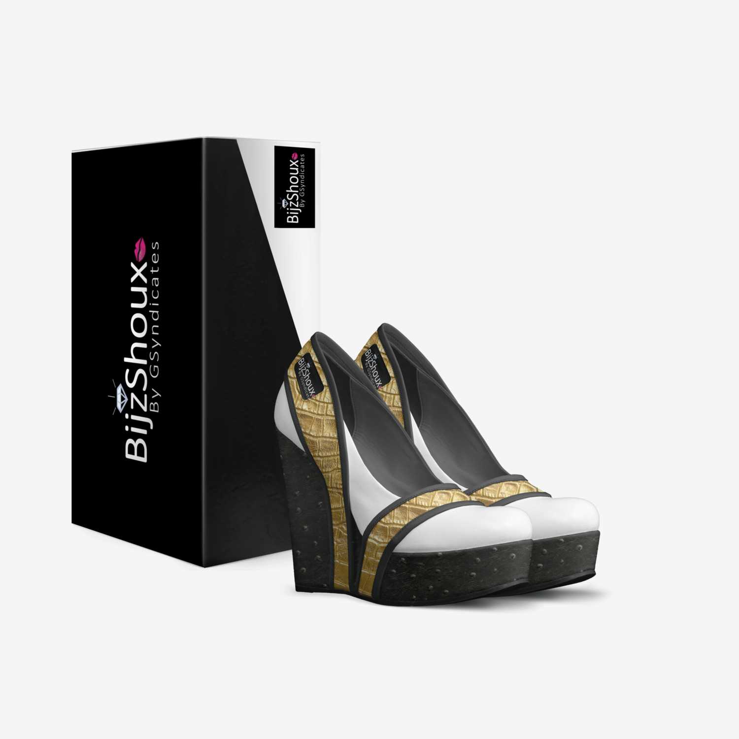 BijzShoux™ custom made in Italy shoes by Shenica Graham | Box view