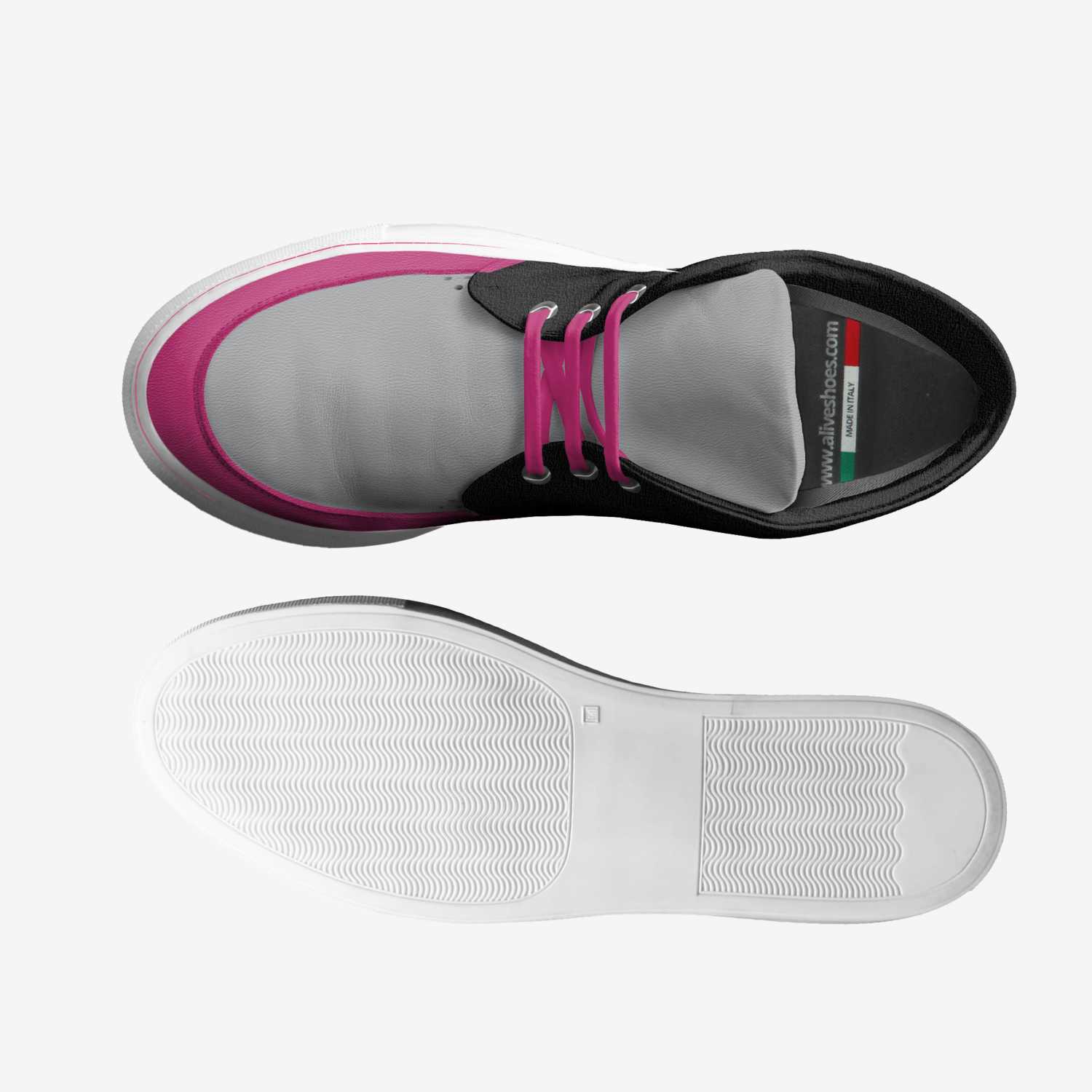 Confetti  custom made in Italy shoes by Colandra Hamilton | Top view
