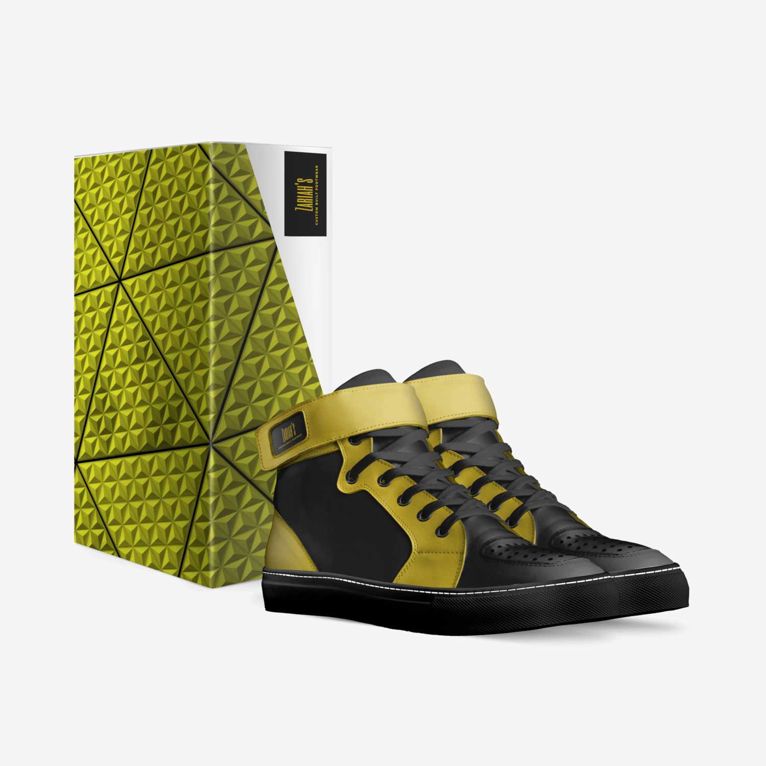 Zariah's custom made in Italy shoes by Alexis Wheeler | Box view